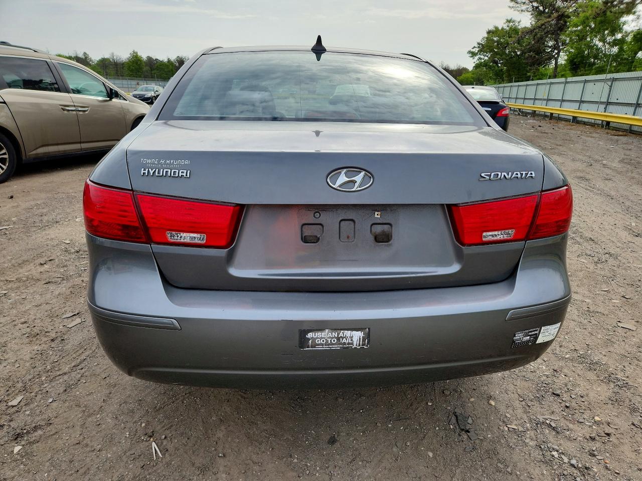 2009 Hyundai Sonata Gls Gray vin: 5NPET46C69H429620
