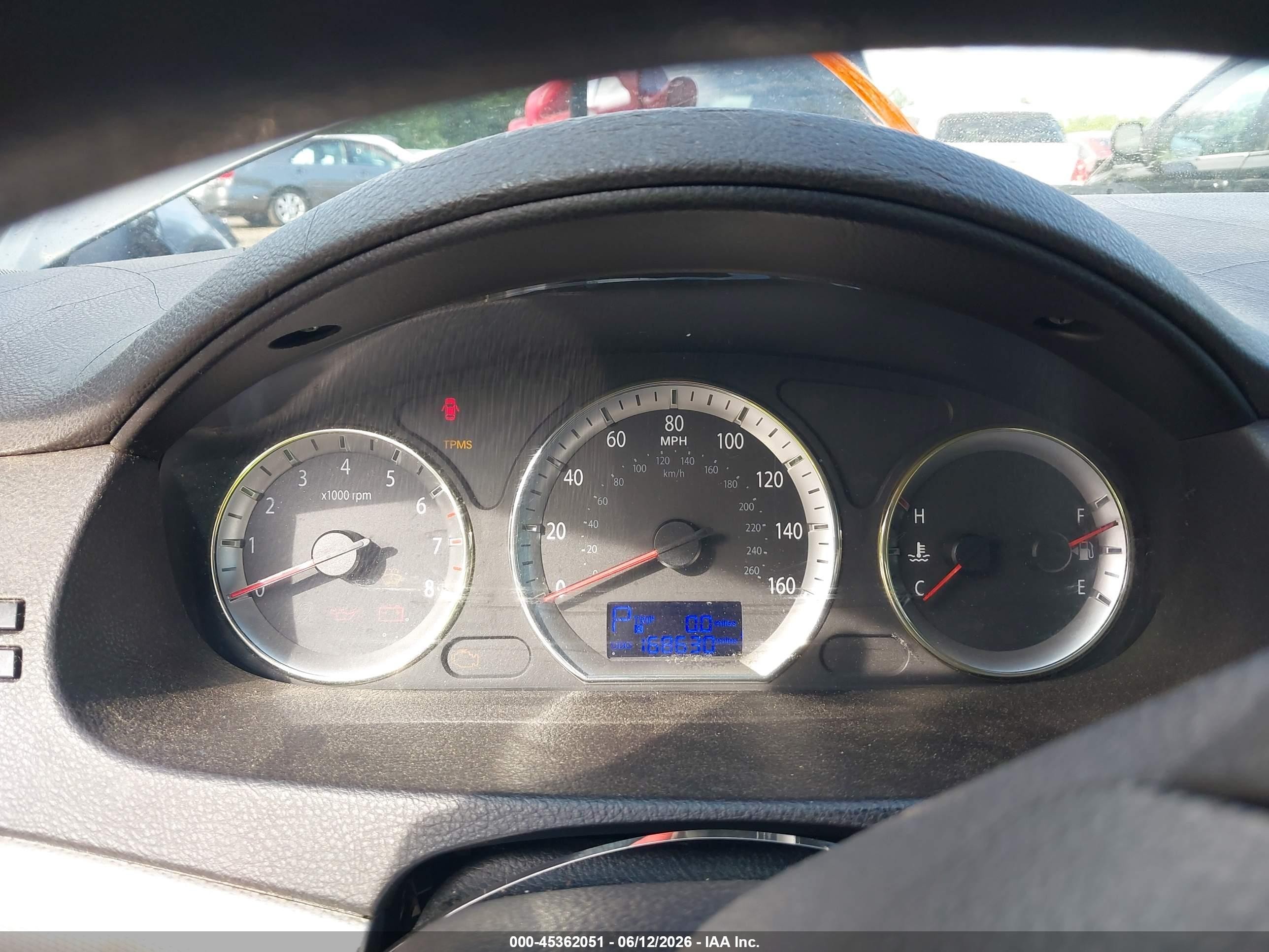 2009 Hyundai Sonata Gls Gray vin: 5NPET46C69H438236