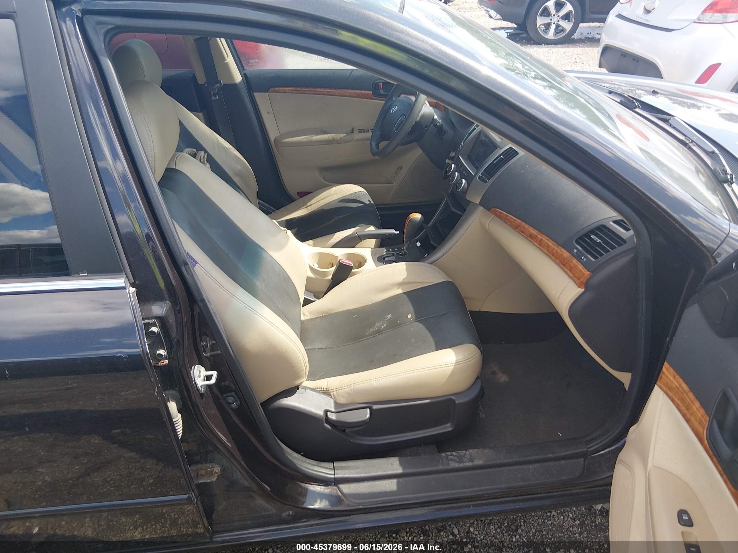 2009 Hyundai Sonata Gls Gray vin: 5NPET46C69H442884