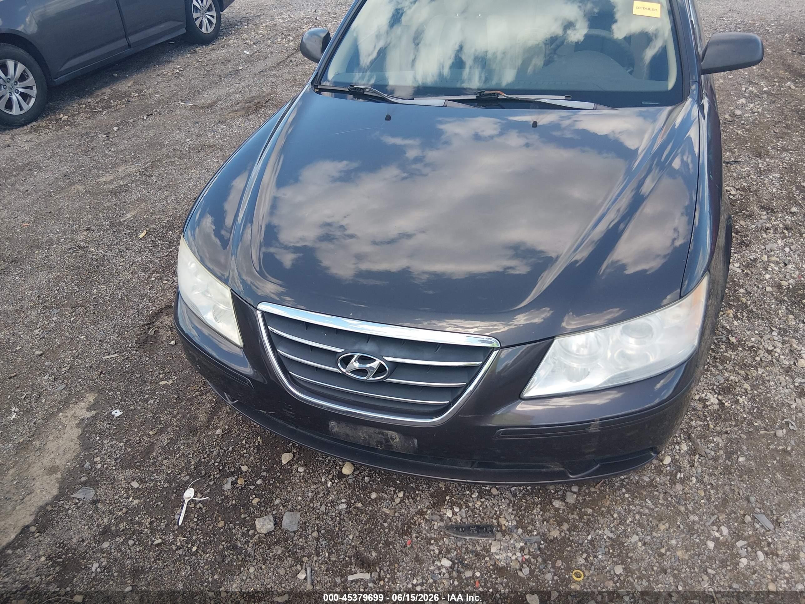 2009 Hyundai Sonata Gls Gray vin: 5NPET46C69H442884
