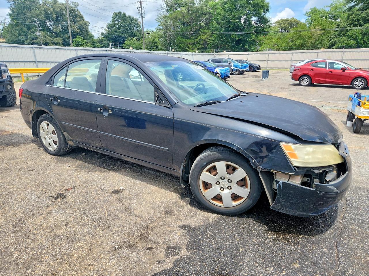 2009 Hyundai Sonata Gls Угольный vin: 5NPET46C69H472418