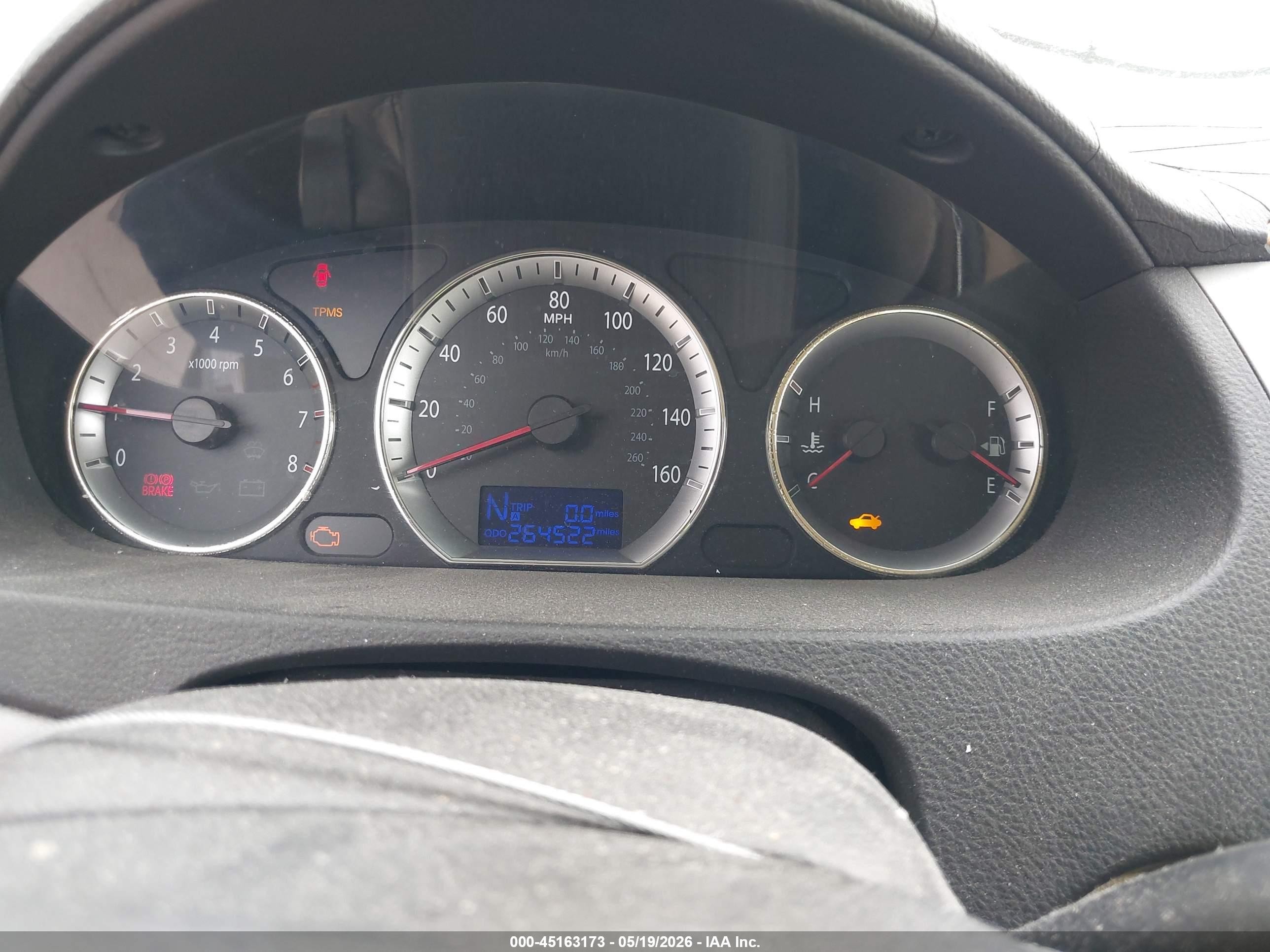 2009 Hyundai Sonata Gls Серый vin: 5NPET46C69H488392