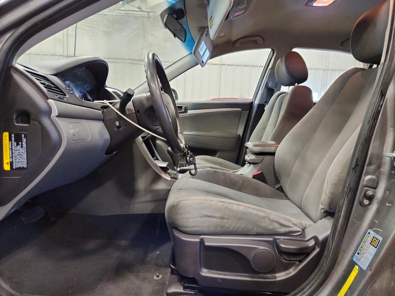 2009 Hyundai Sonata Gls Серый vin: 5NPET46C69H494340