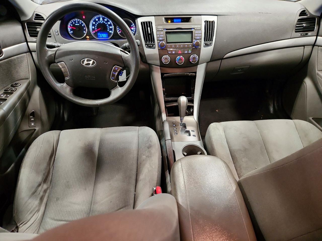 2009 Hyundai Sonata Gls Серый vin: 5NPET46C69H494340