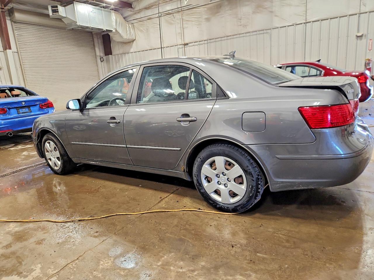2009 Hyundai Sonata Gls Серый vin: 5NPET46C69H494340