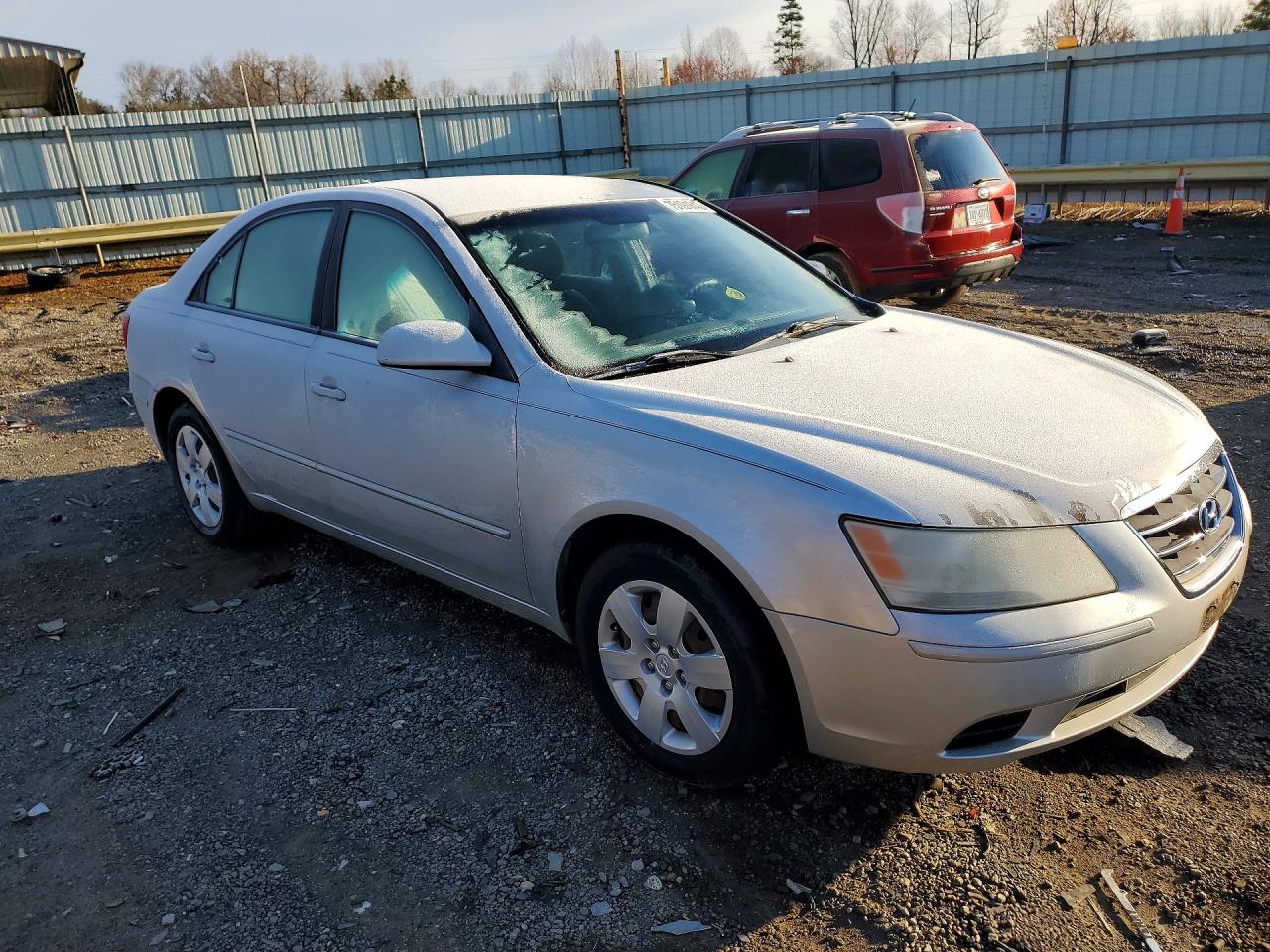 2009 Hyundai Sonata Gls Silver vin: 5NPET46C69H495293