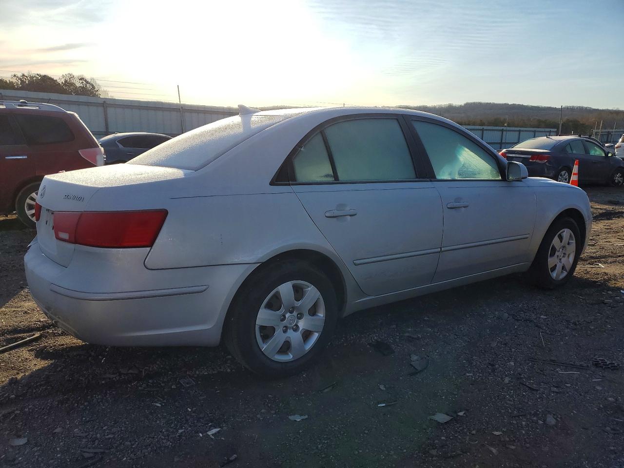 2009 Hyundai Sonata Gls Silver vin: 5NPET46C69H495293