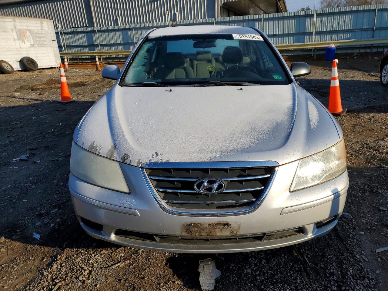 2009 Hyundai Sonata Gls Silver vin: 5NPET46C69H495293