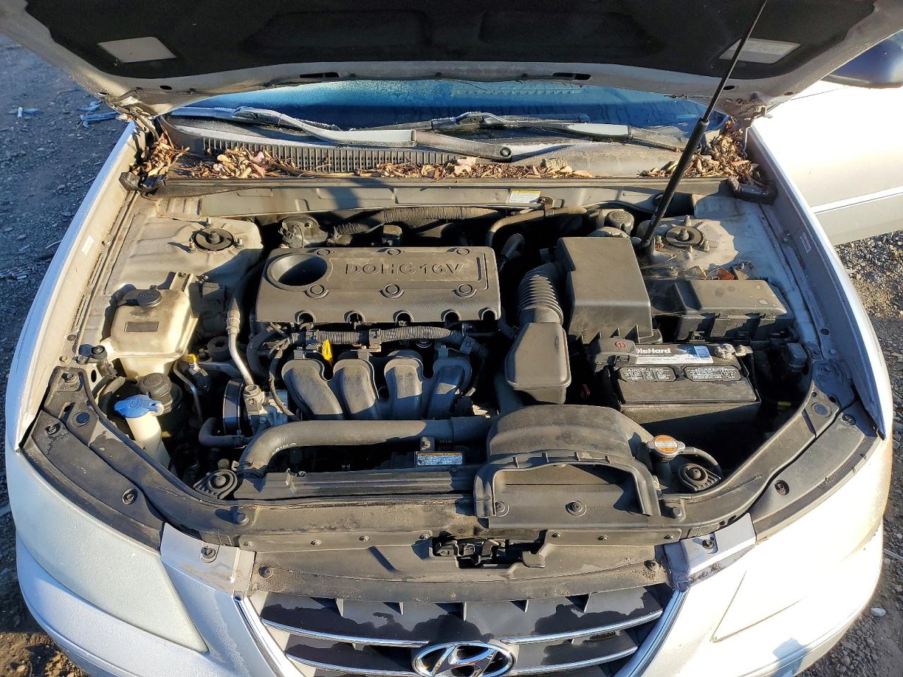 2009 Hyundai Sonata Gls Silver vin: 5NPET46C69H495293