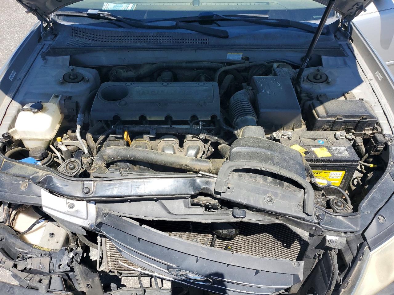 2009 Hyundai Sonata Gls Silver vin: 5NPET46C69H496637