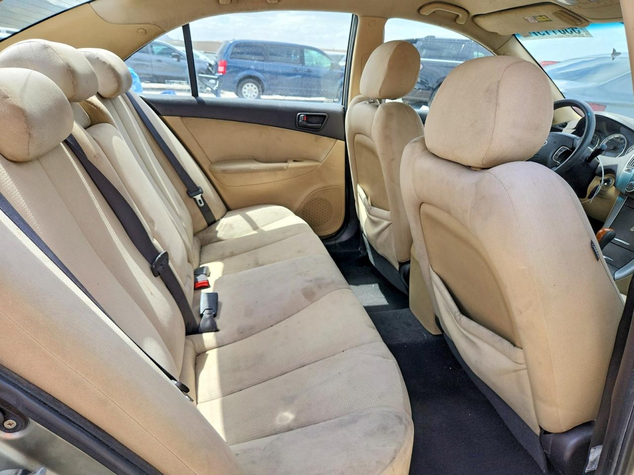 2009 Hyundai Sonata Gls Beige vin: 5NPET46C69H504350