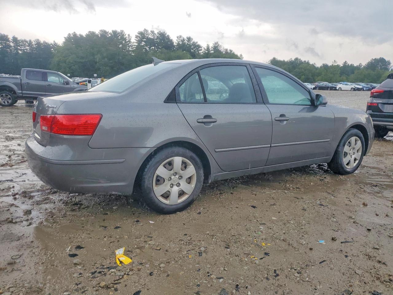 2009 Hyundai Sonata Gls Gray vin: 5NPET46C69H519673