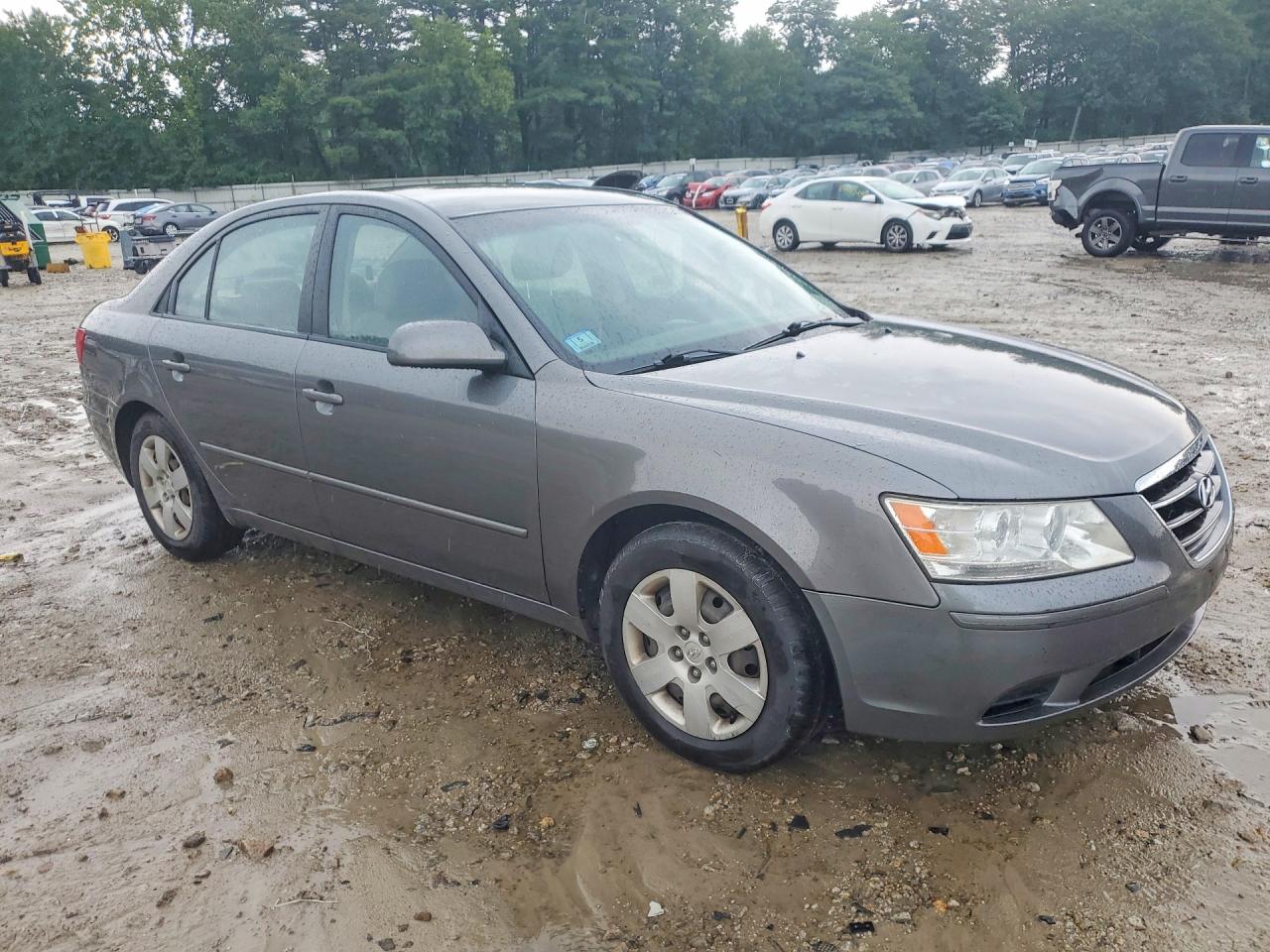 2009 Hyundai Sonata Gls Gray vin: 5NPET46C69H519673