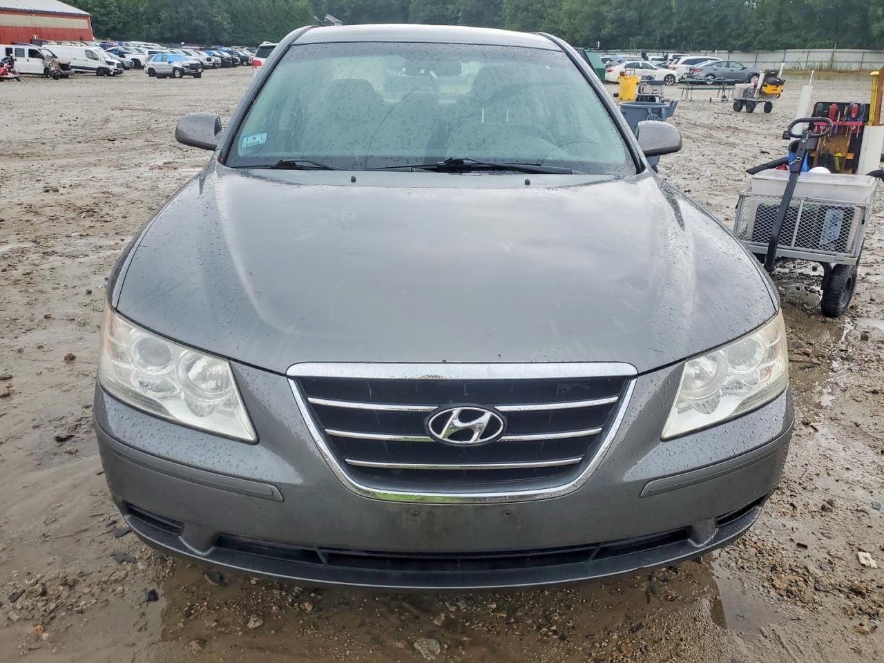 2009 Hyundai Sonata Gls Gray vin: 5NPET46C69H519673
