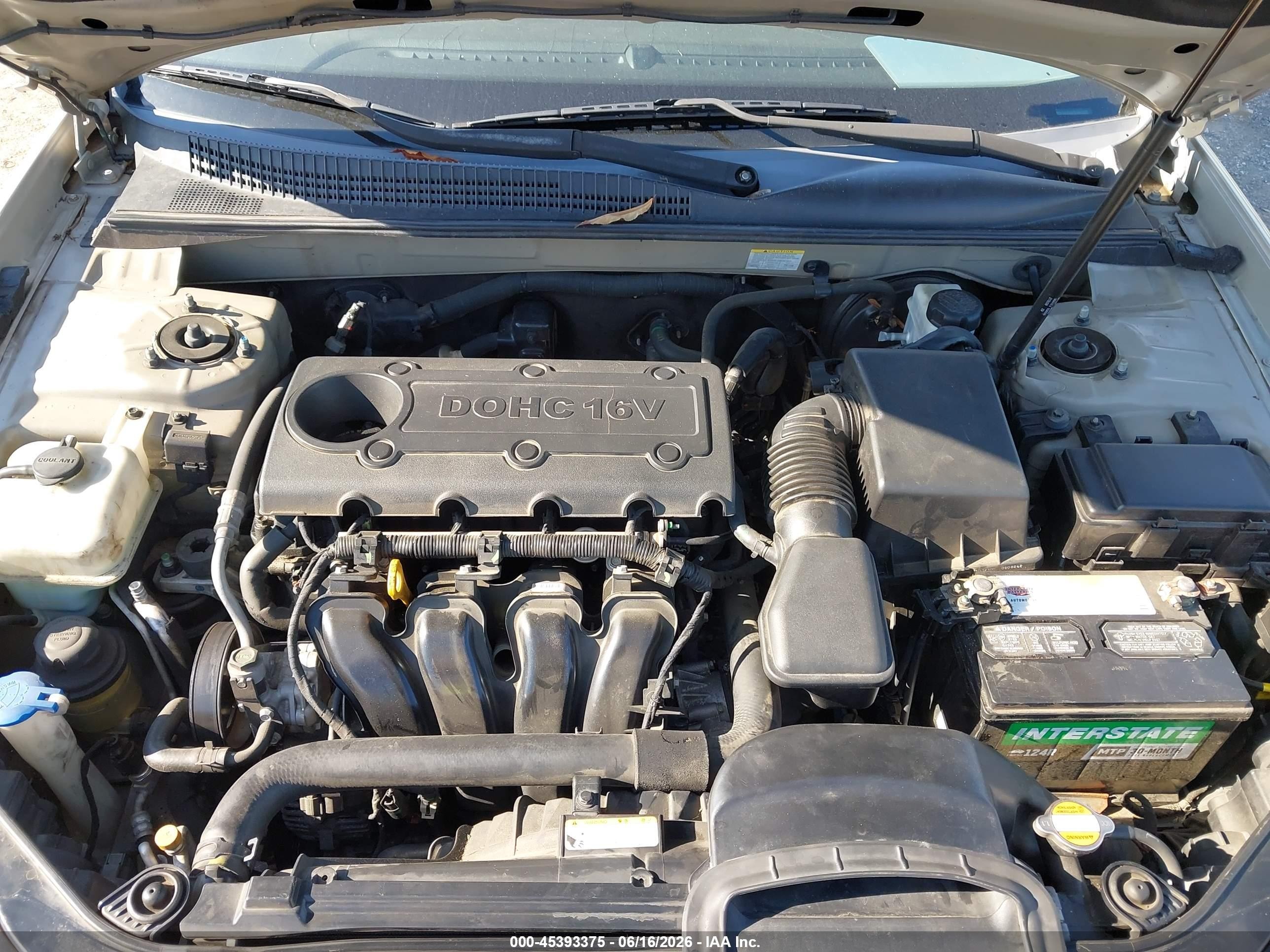 2009 Hyundai Sonata Gls Tan vin: 5NPET46C69H527935