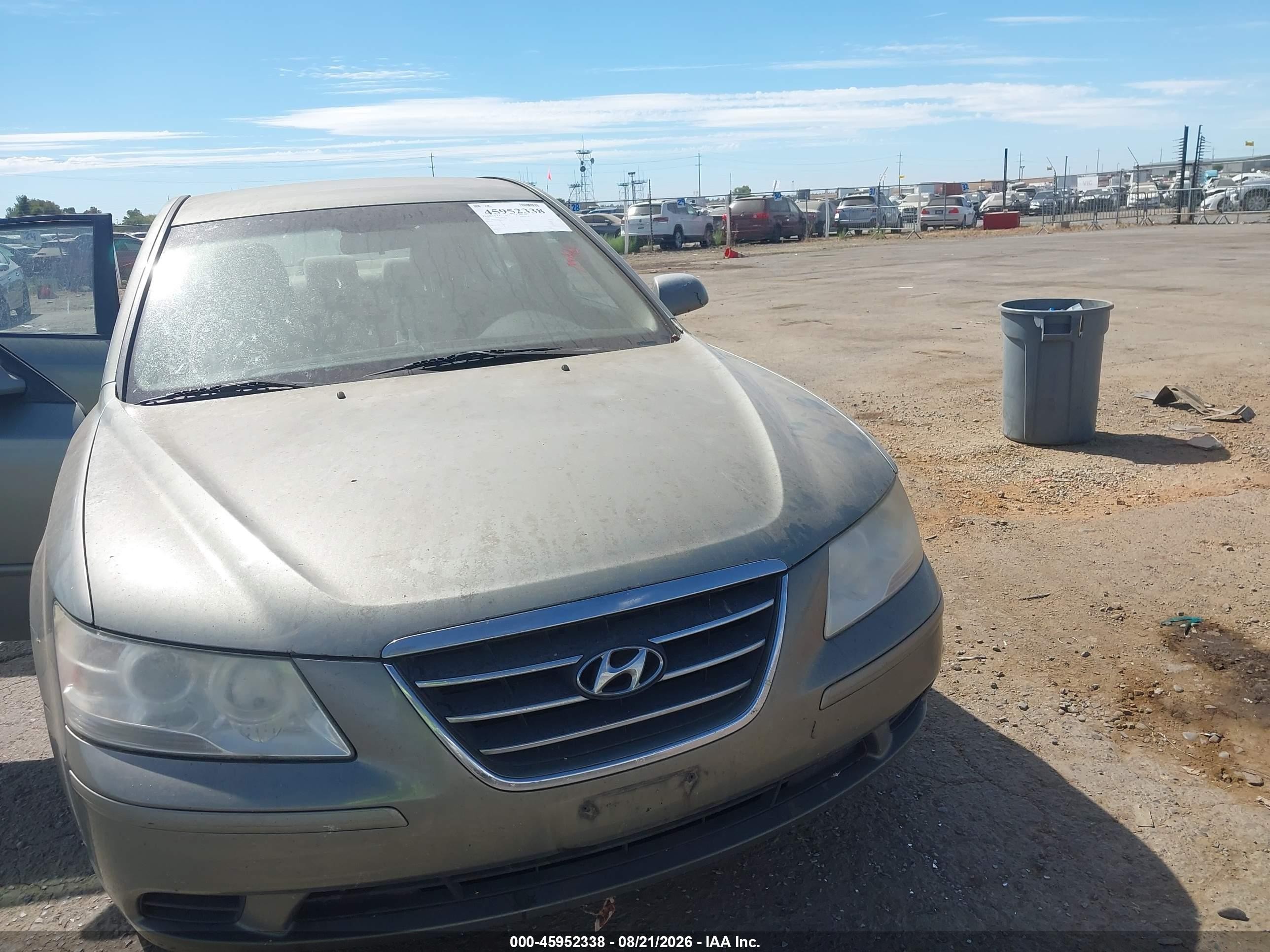 2009 Hyundai Sonata Gls Champagne vin: 5NPET46C69H530849