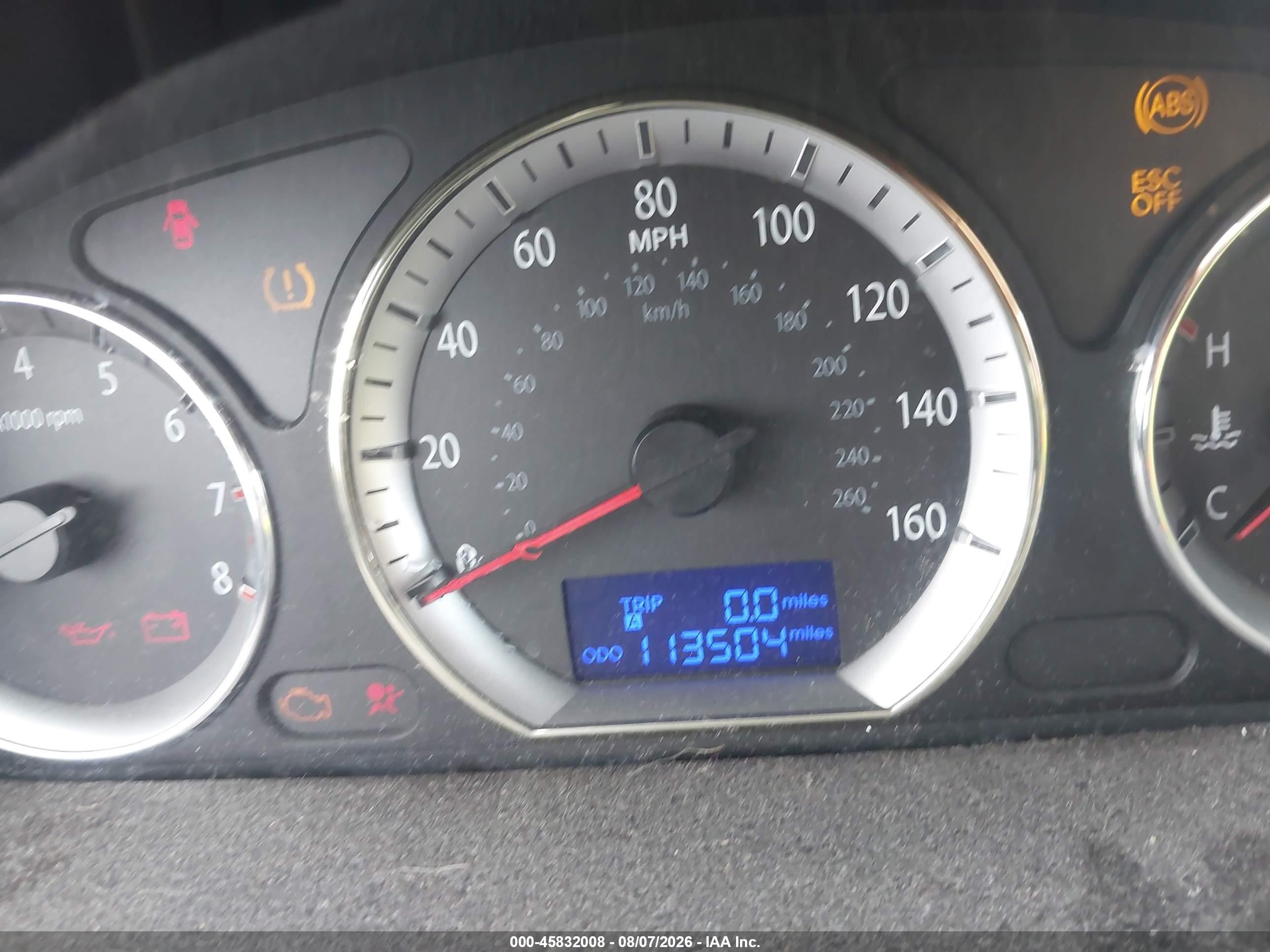 2009 Hyundai Sonata Gls Black vin: 5NPET46C69H542662