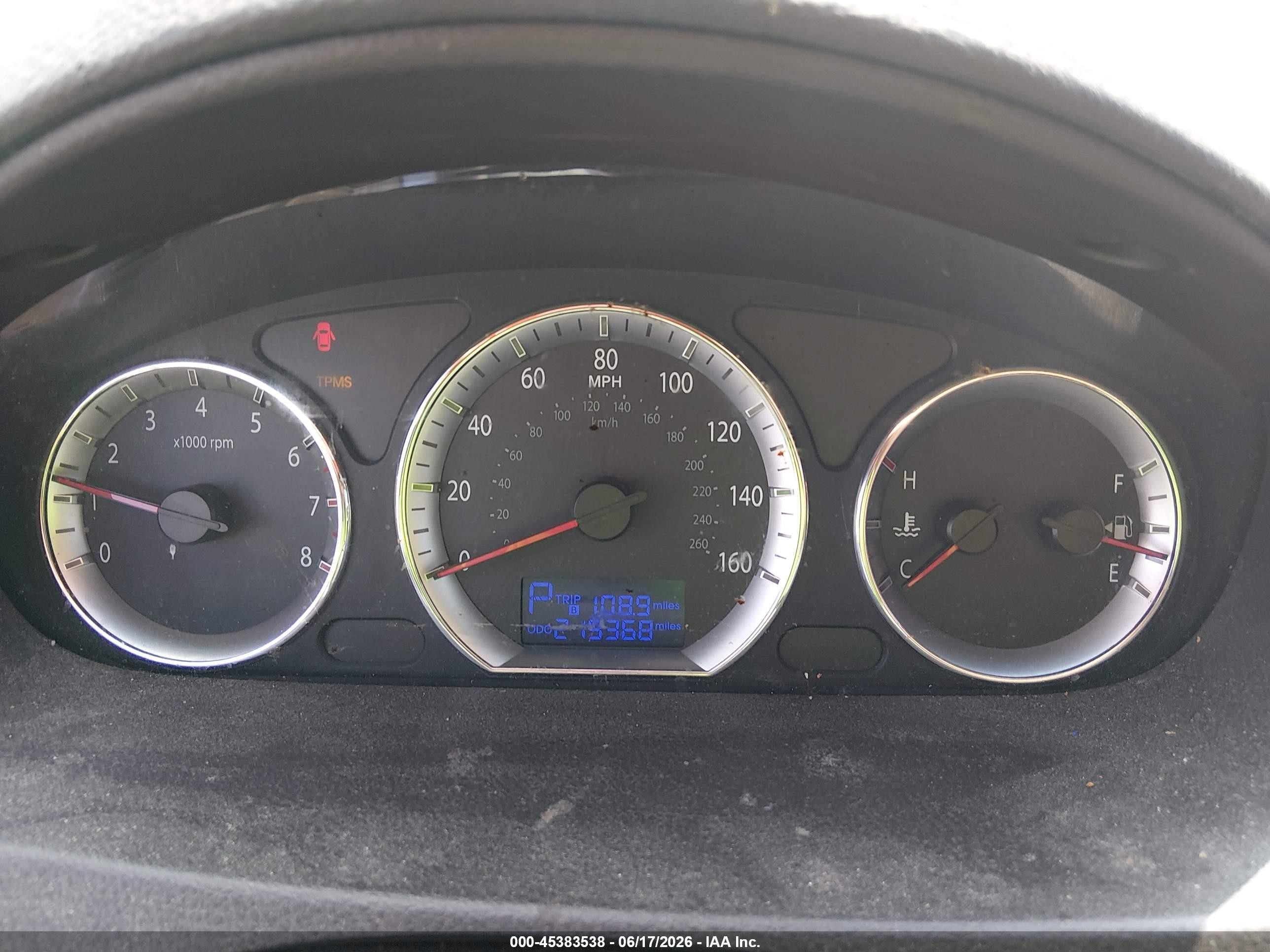 2009 Hyundai Sonata Gls Silver vin: 5NPET46C69H554682