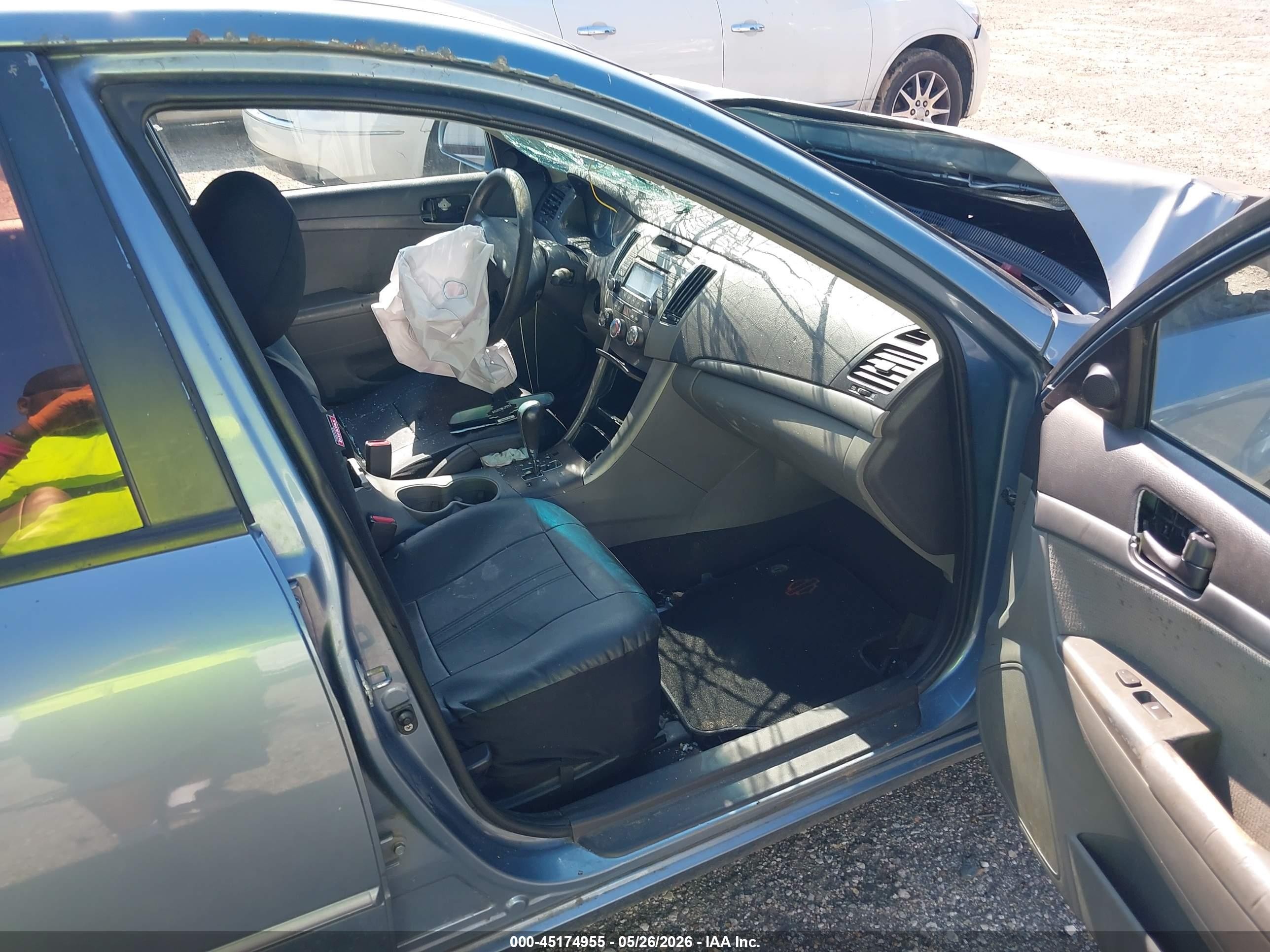 2009 Hyundai Sonata Gls Blue vin: 5NPET46C69H555511