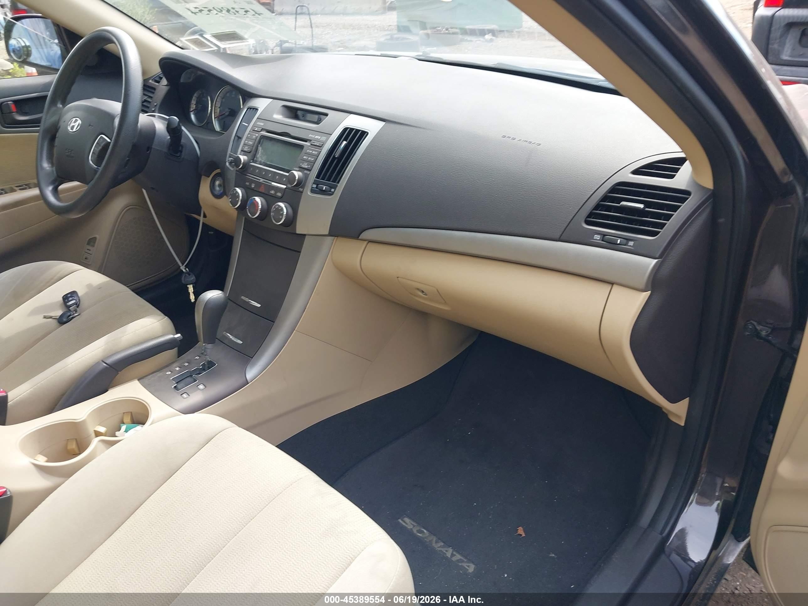 2009 Hyundai Sonata Gls Gray vin: 5NPET46C69H561048