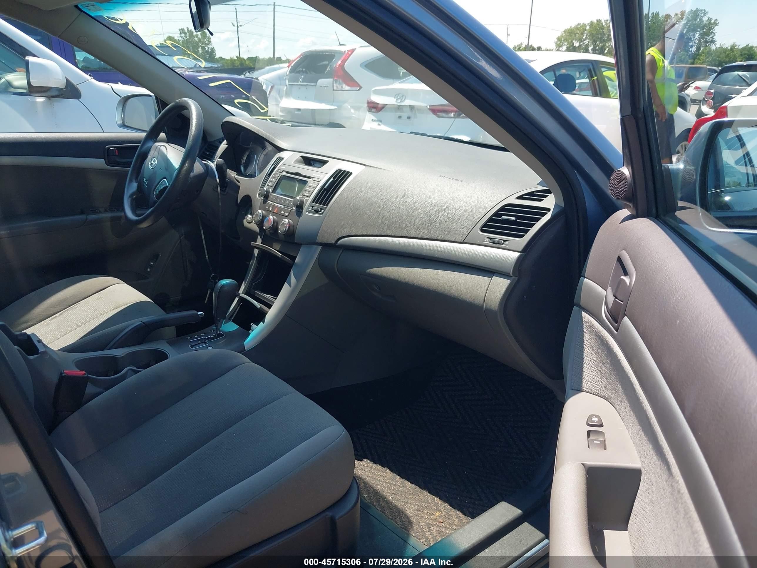 2009 Hyundai Sonata Gls Blue vin: 5NPET46C69H563298