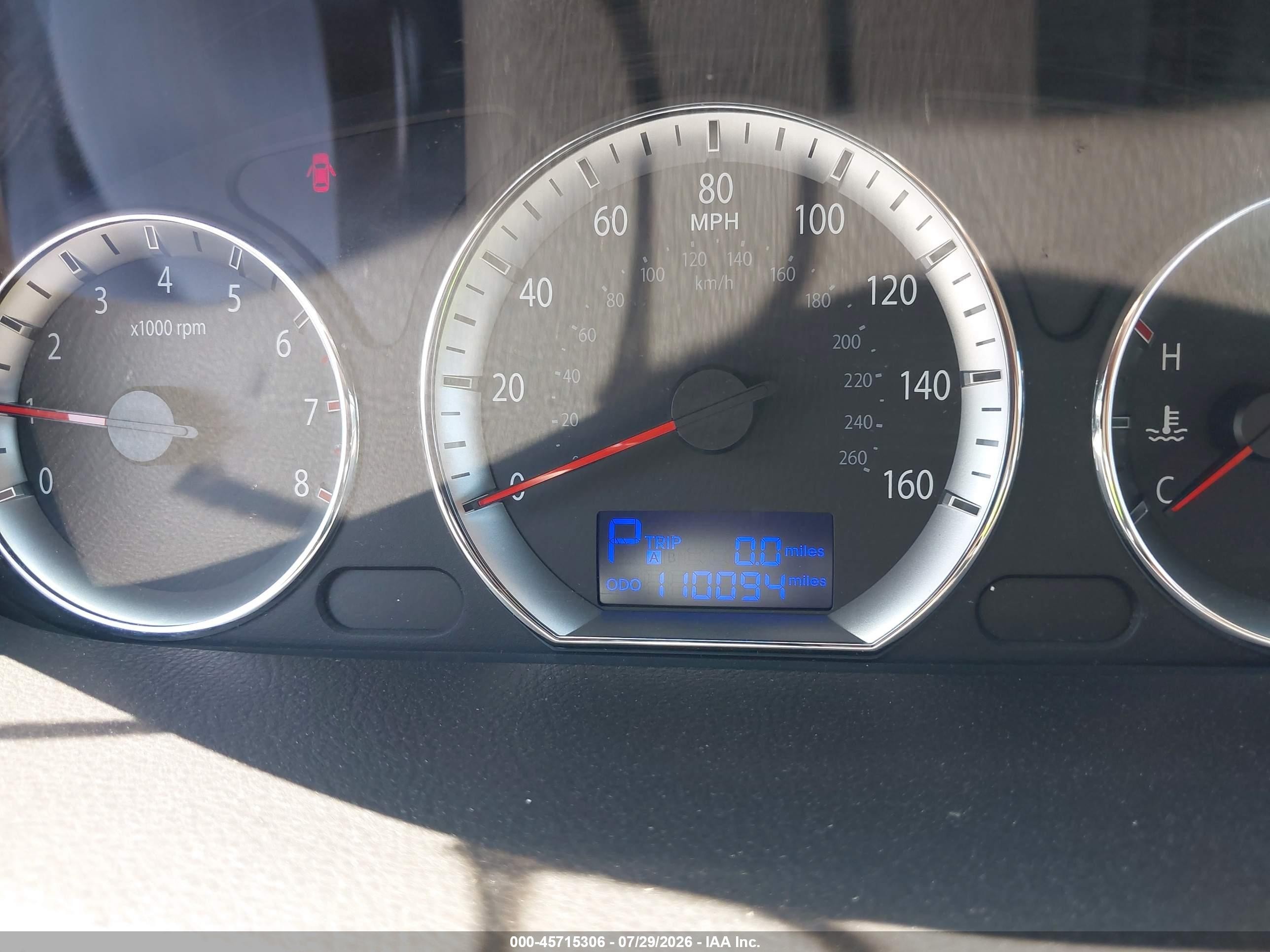 2009 Hyundai Sonata Gls Blue vin: 5NPET46C69H563298