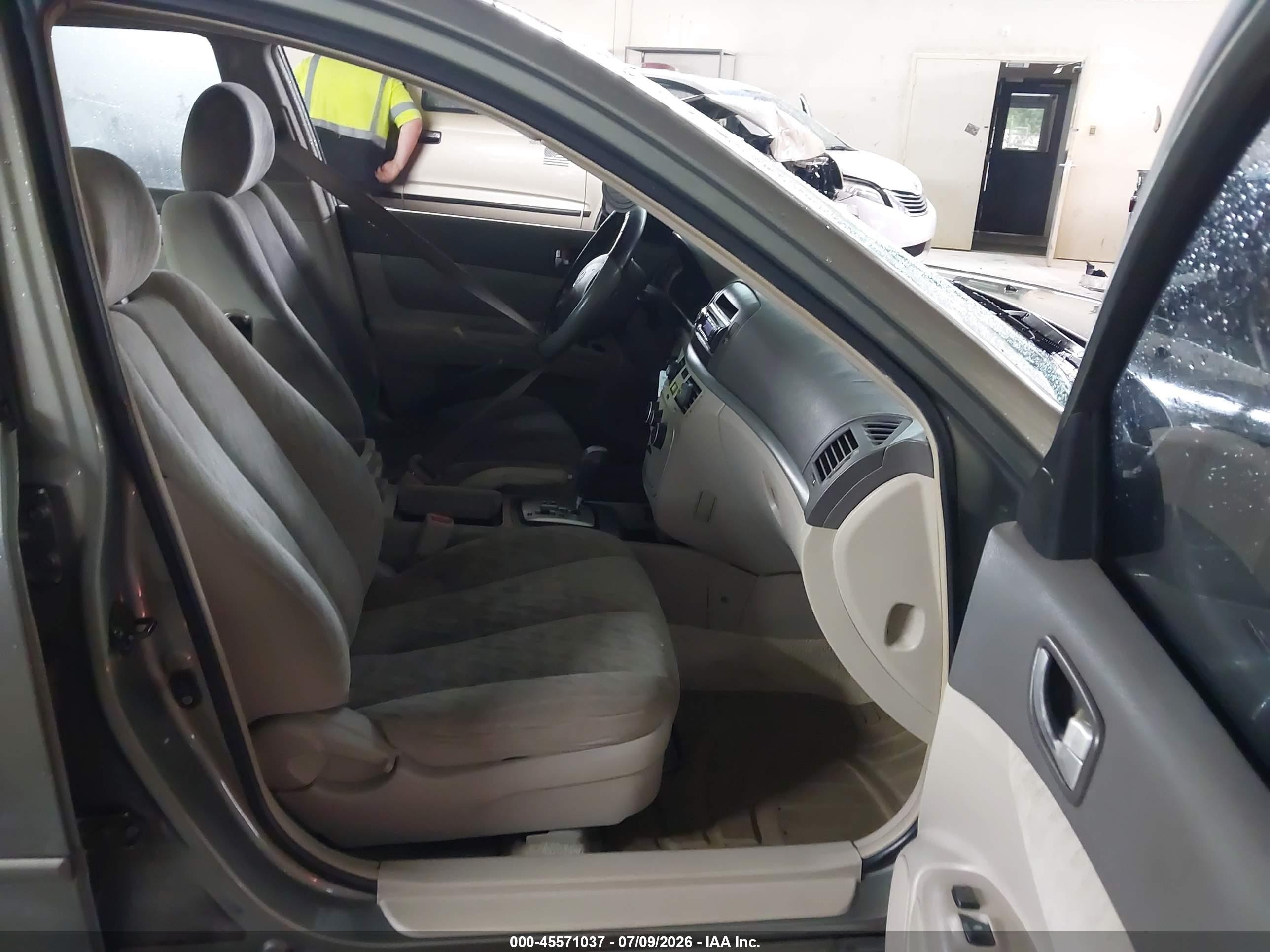 2007 Hyundai Sonata Gls/gls W/xm Cream vin: 5NPET46C77H187837