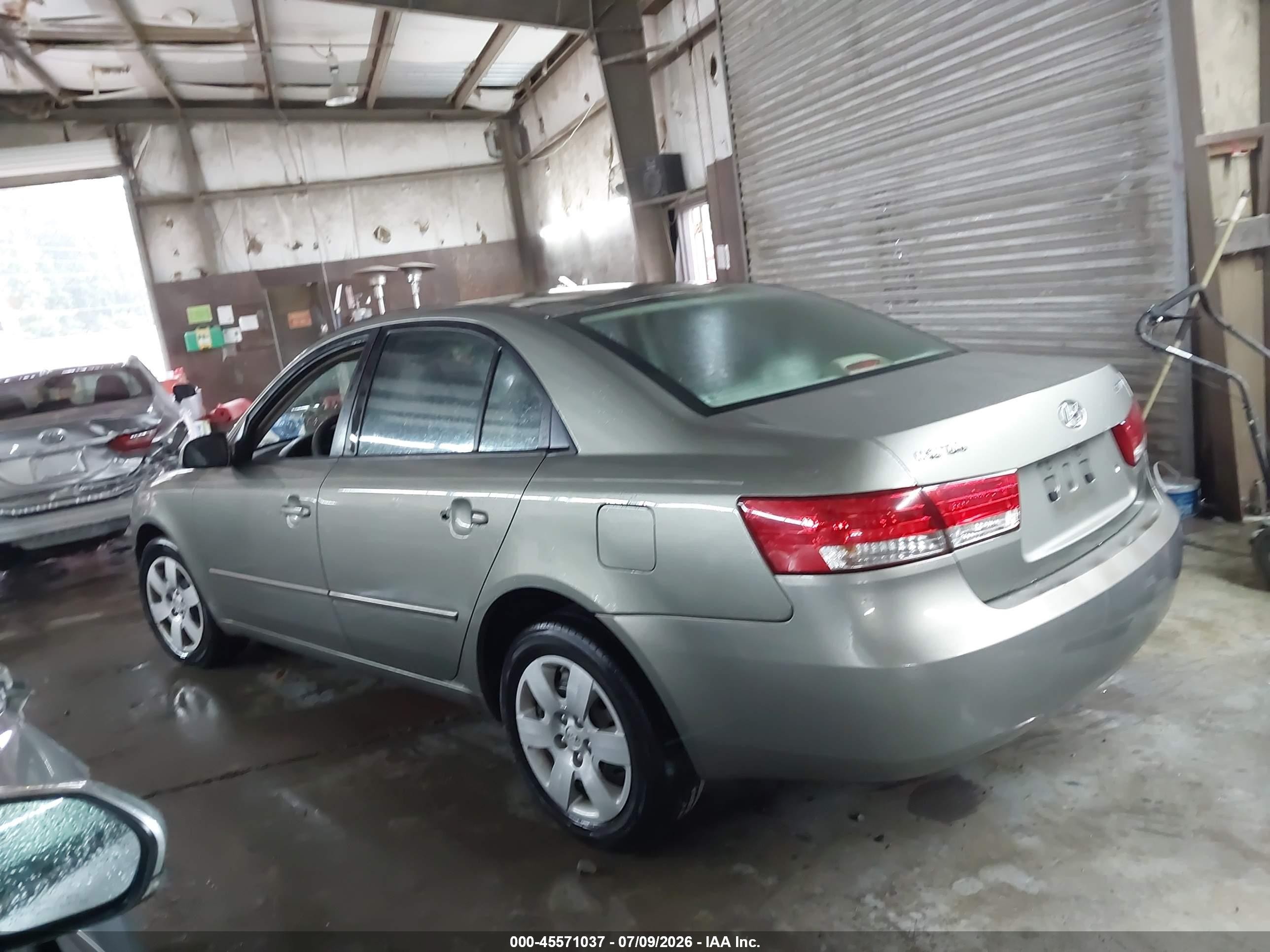 2007 Hyundai Sonata Gls/gls W/xm Cream vin: 5NPET46C77H187837