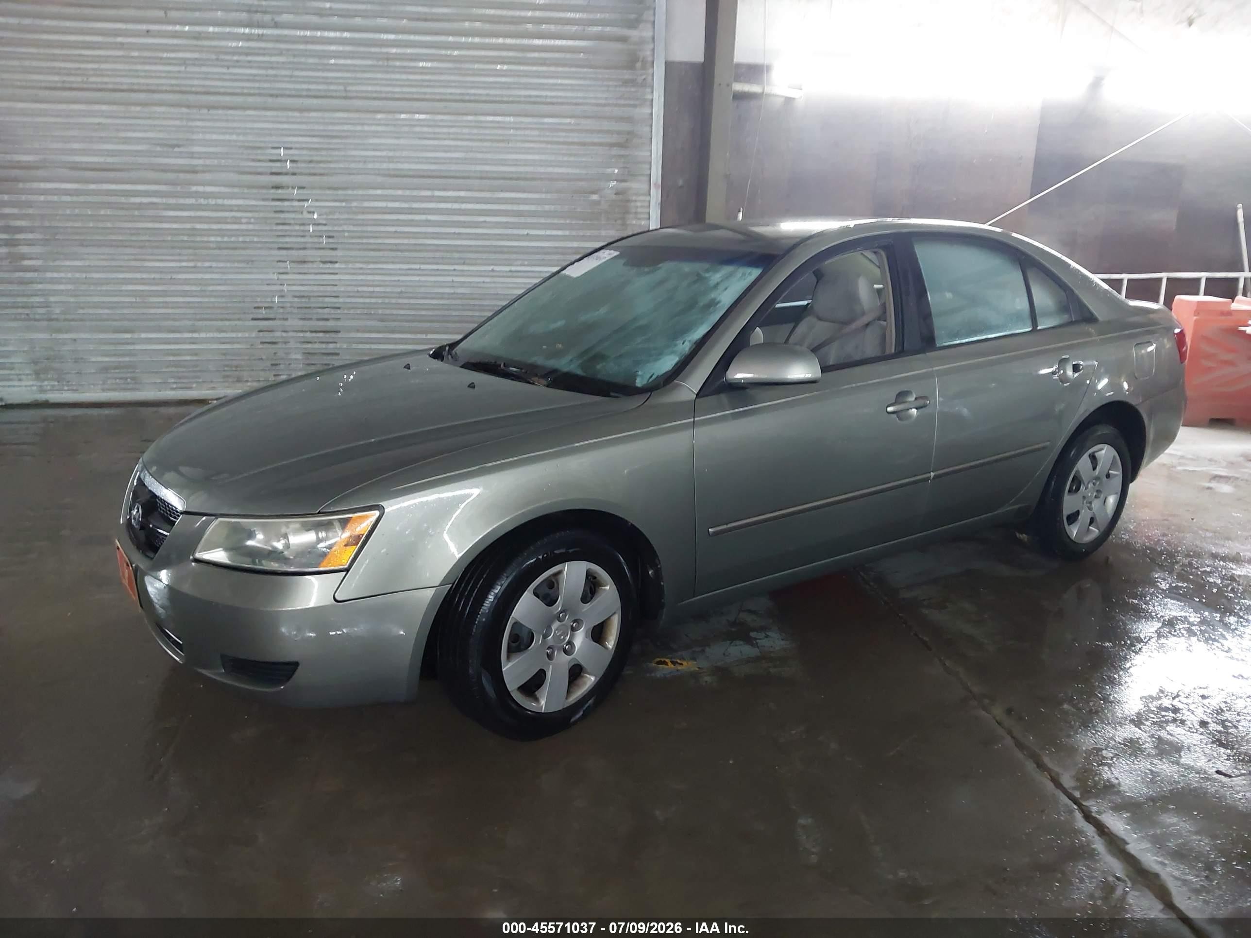 2007 Hyundai Sonata Gls/gls W/xm Cream vin: 5NPET46C77H187837