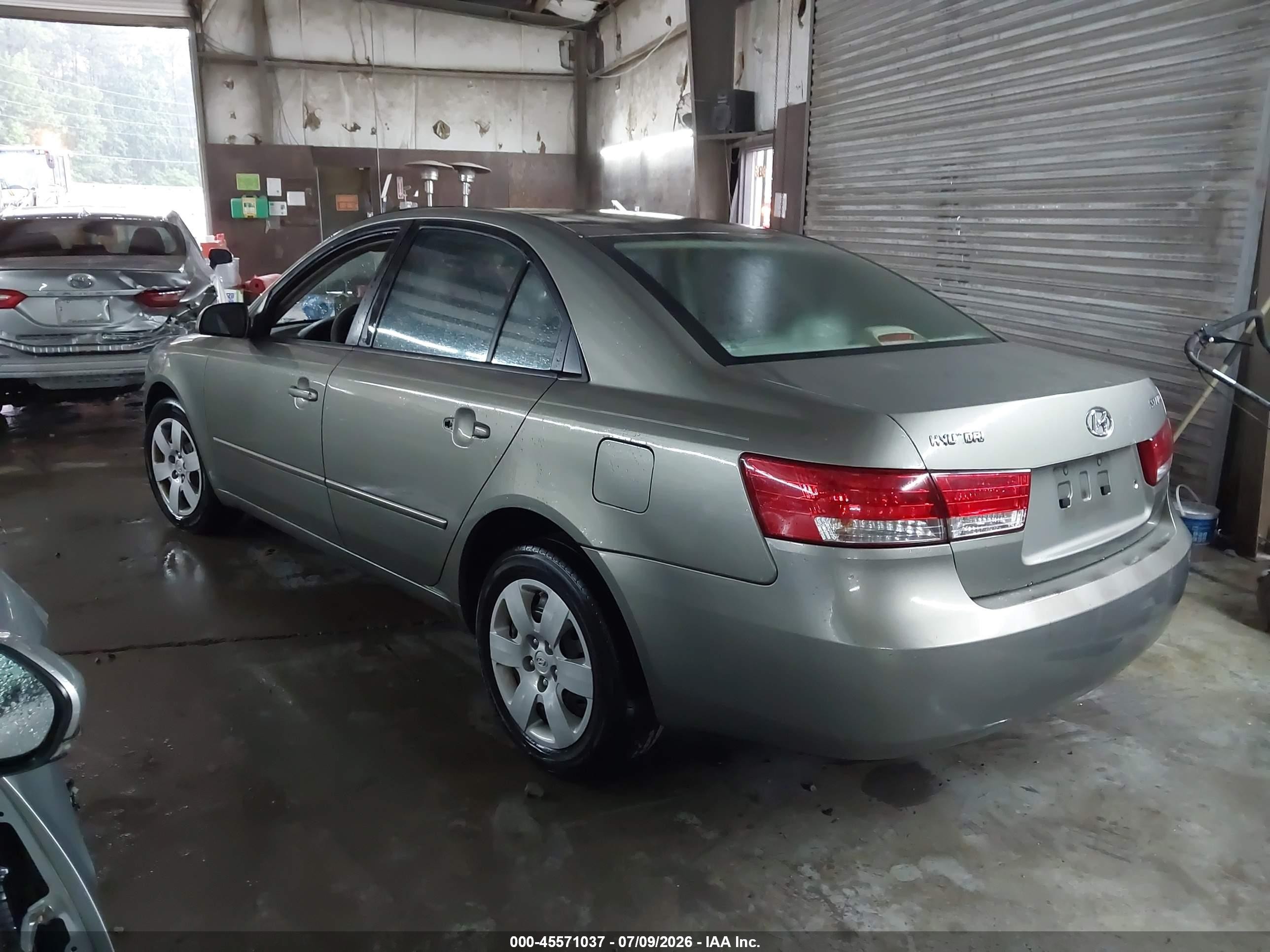 2007 Hyundai Sonata Gls/gls W/xm Cream vin: 5NPET46C77H187837