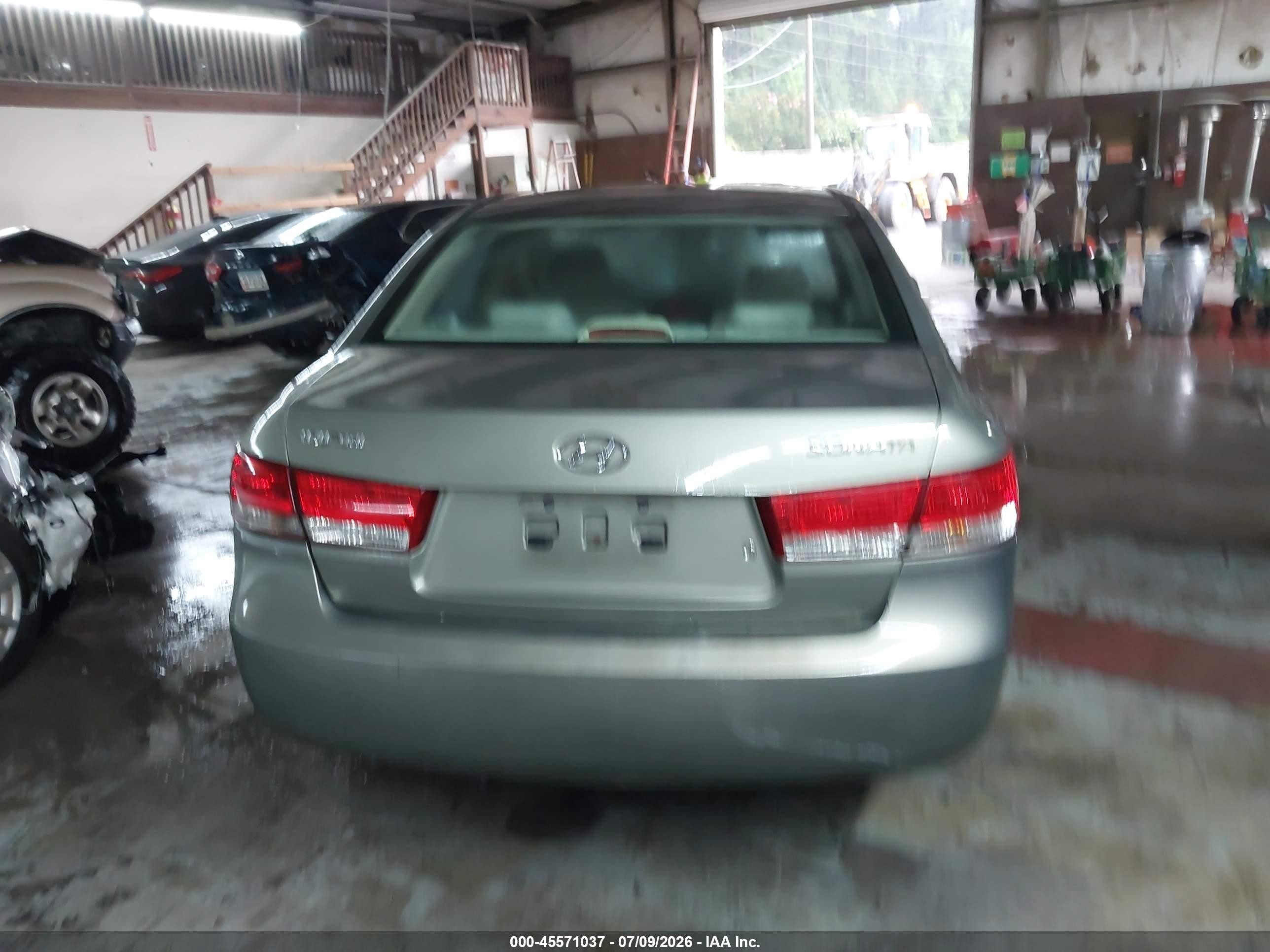 2007 Hyundai Sonata Gls/gls W/xm Cream vin: 5NPET46C77H187837