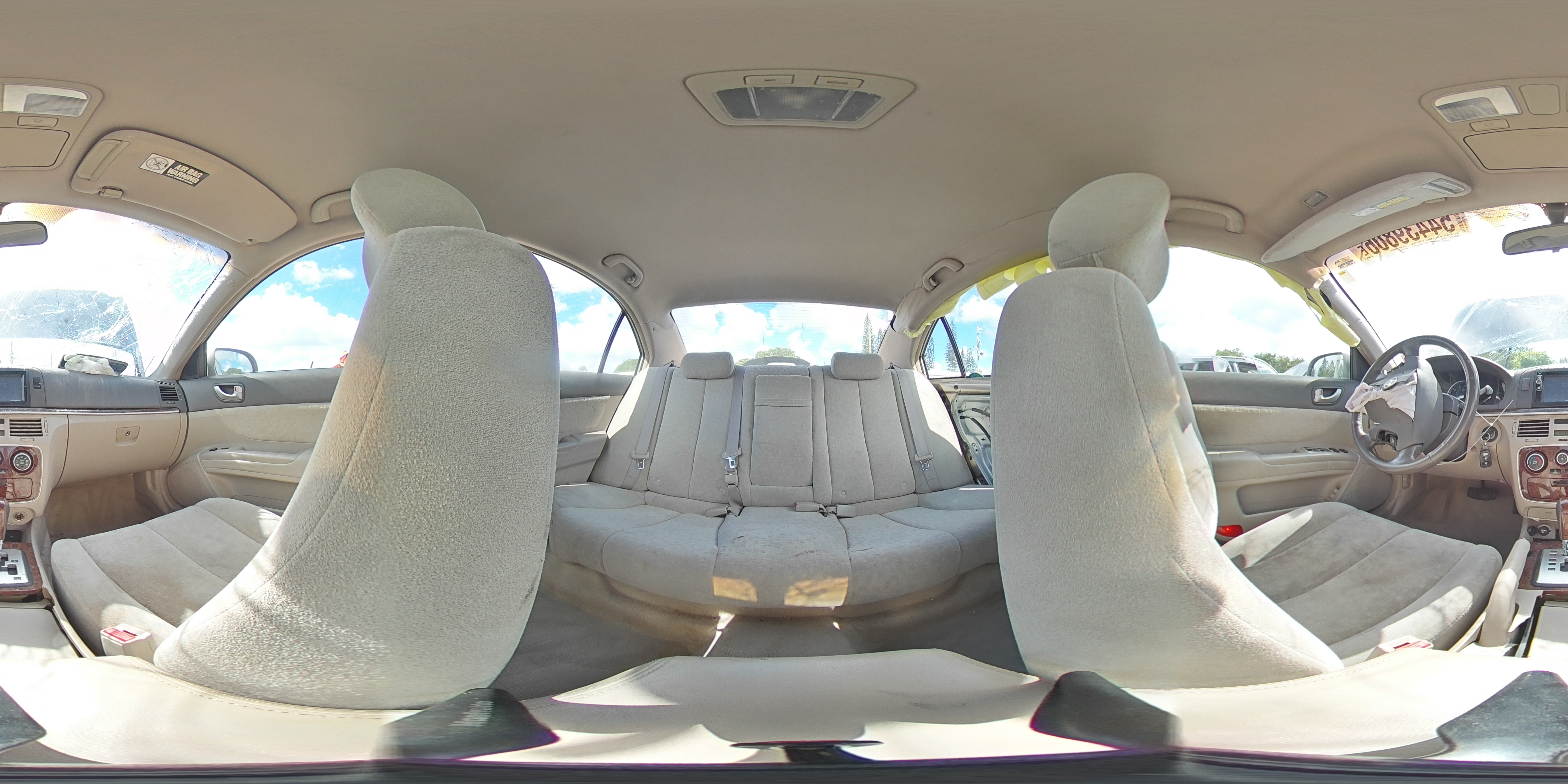 2007 Hyundai Sonata Gls Tan vin: 5NPET46C77H193671