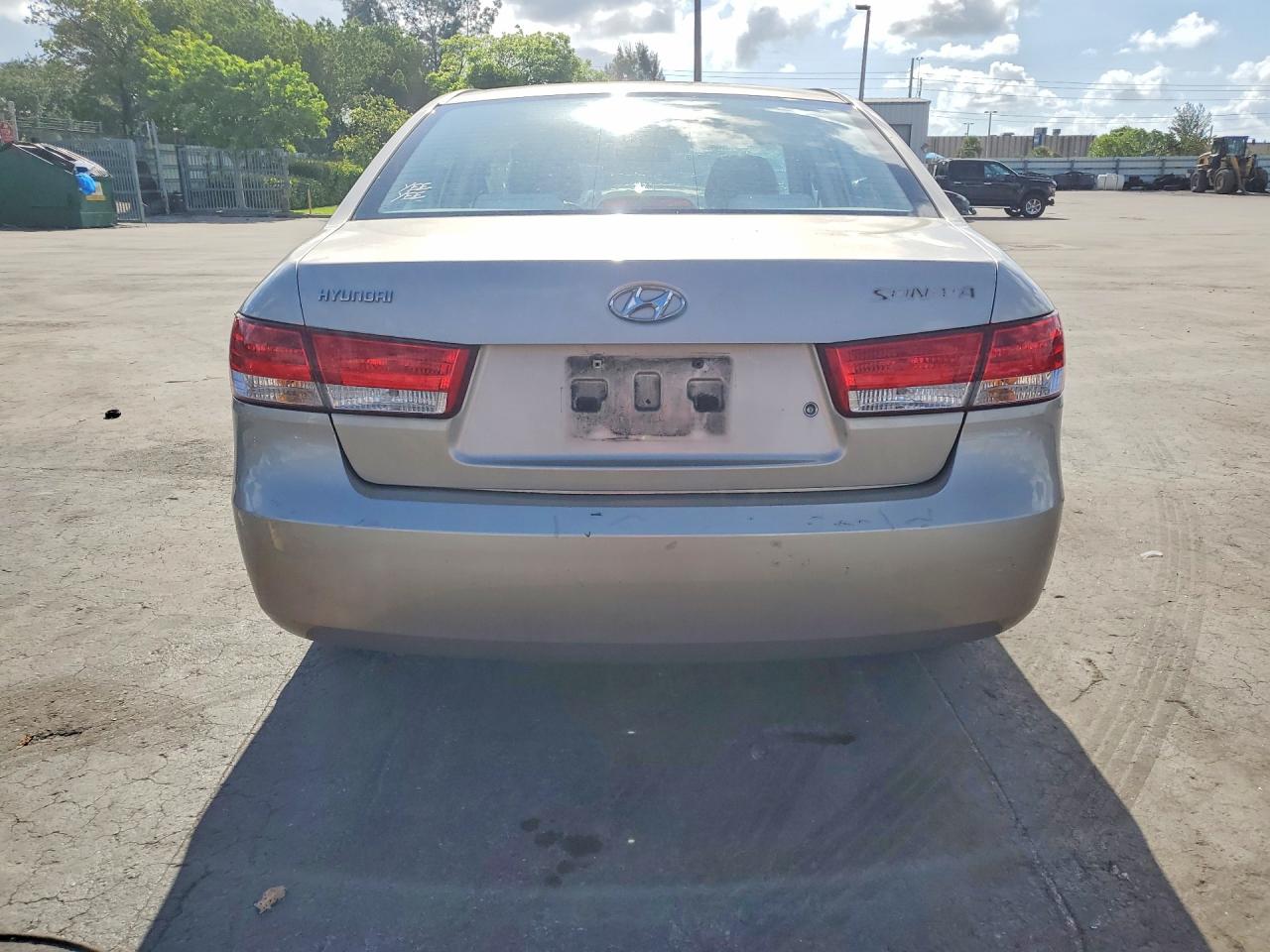 2007 Hyundai Sonata Gls Tan vin: 5NPET46C77H193671