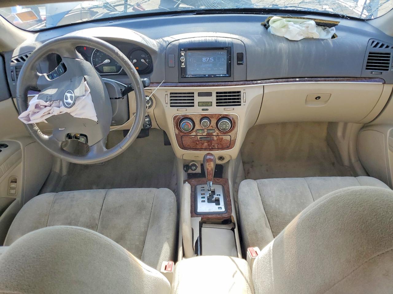 2007 Hyundai Sonata Gls Tan vin: 5NPET46C77H193671