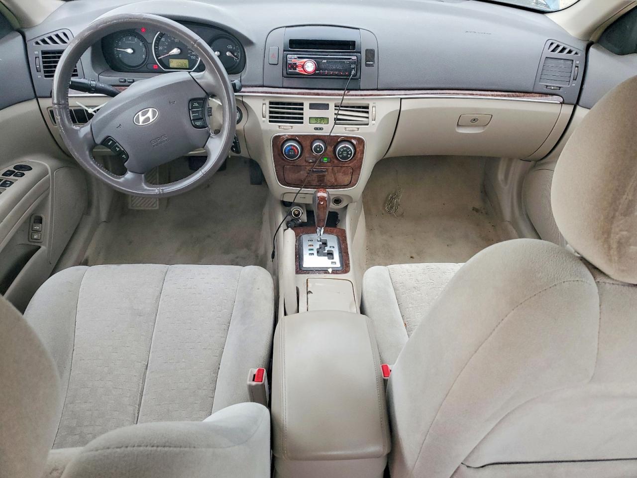2007 Hyundai Sonata Gls Blue vin: 5NPET46C77H240357