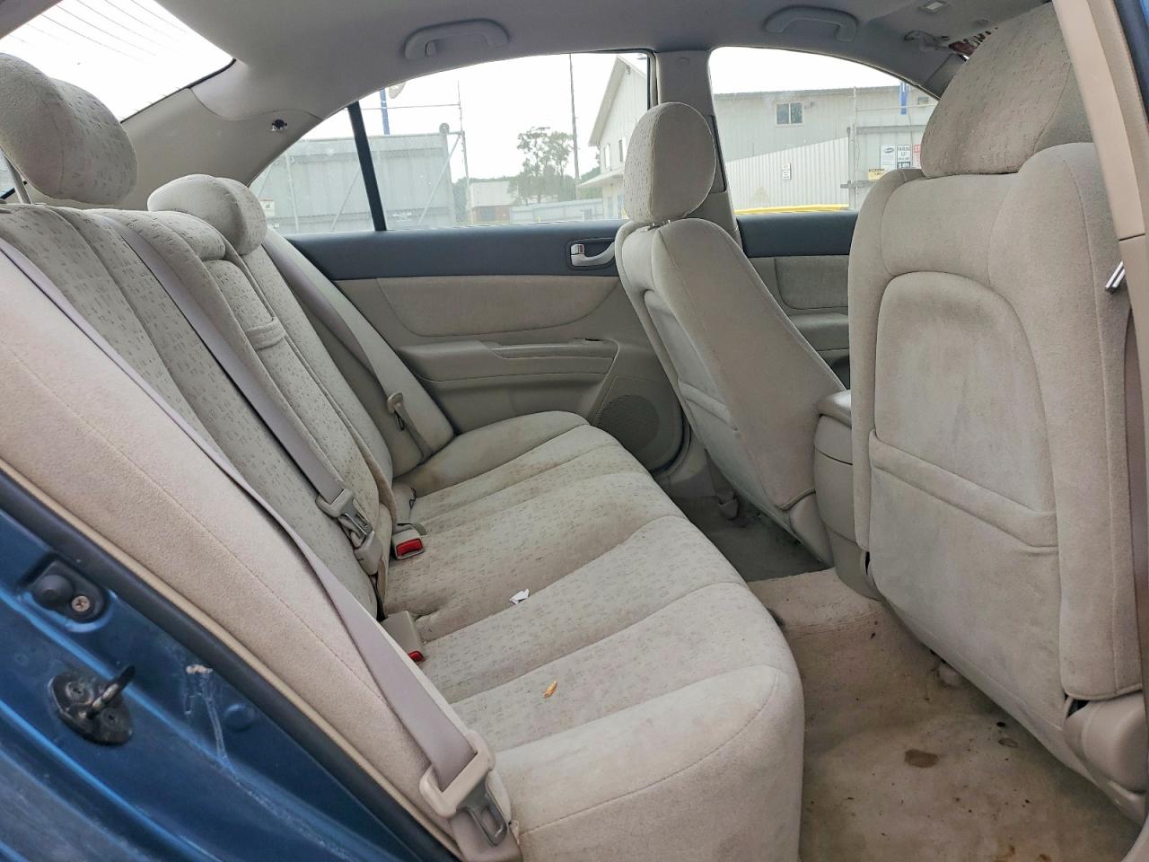 2007 Hyundai Sonata Gls Blue vin: 5NPET46C77H240357