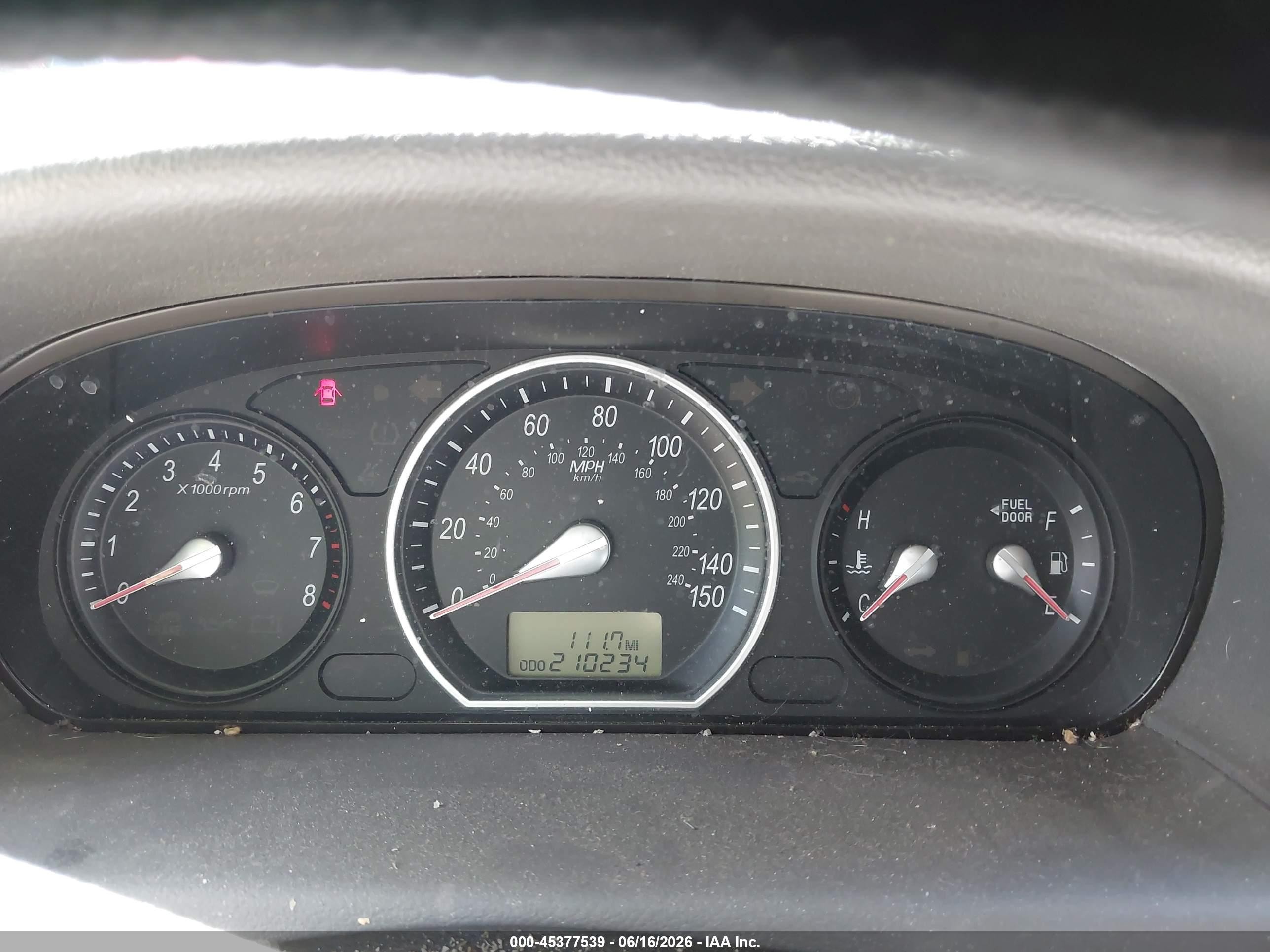 2008 Hyundai Sonata Gls Burgundy vin: 5NPET46C78H301627