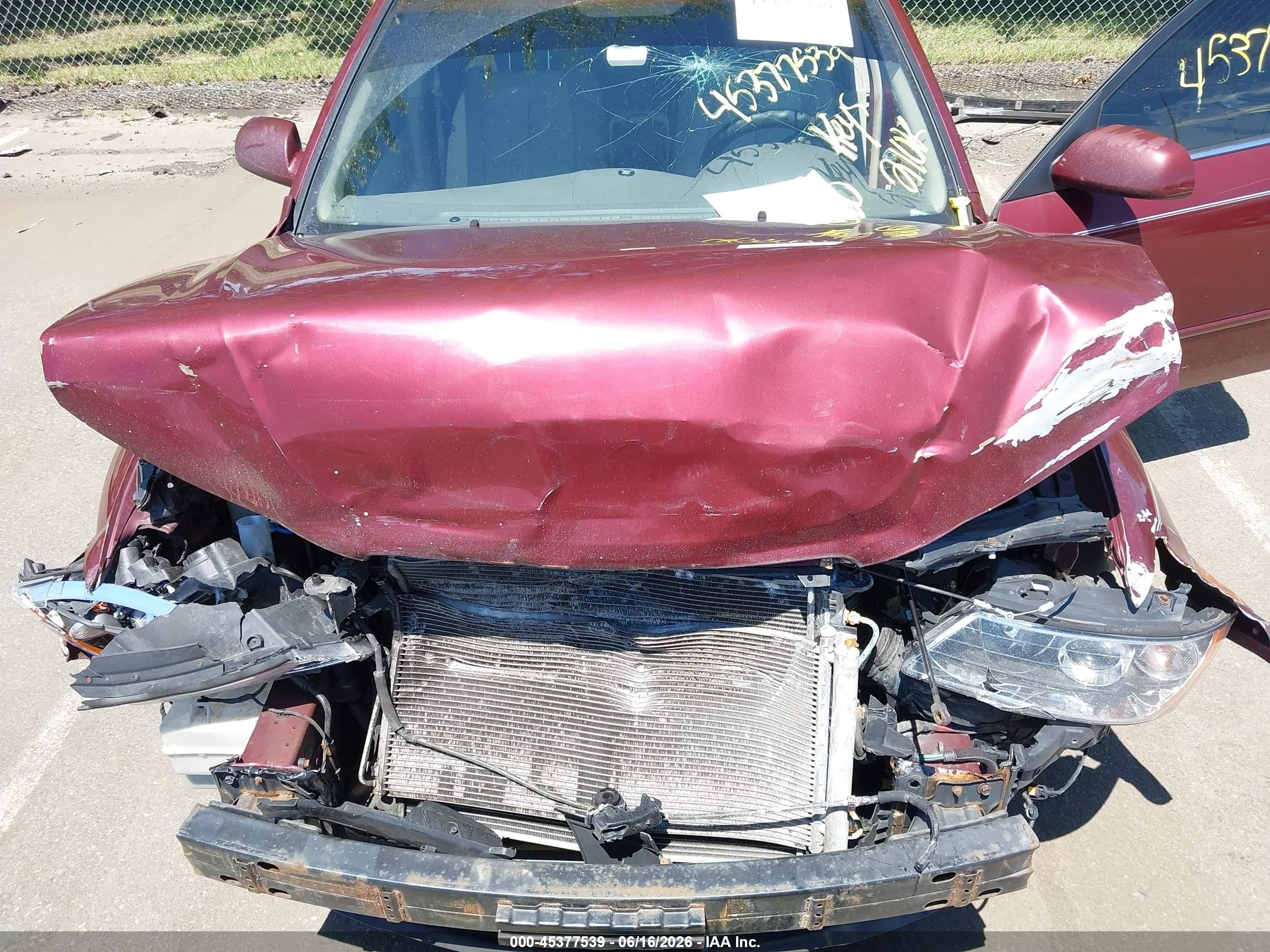 2008 Hyundai Sonata Gls Burgundy vin: 5NPET46C78H301627