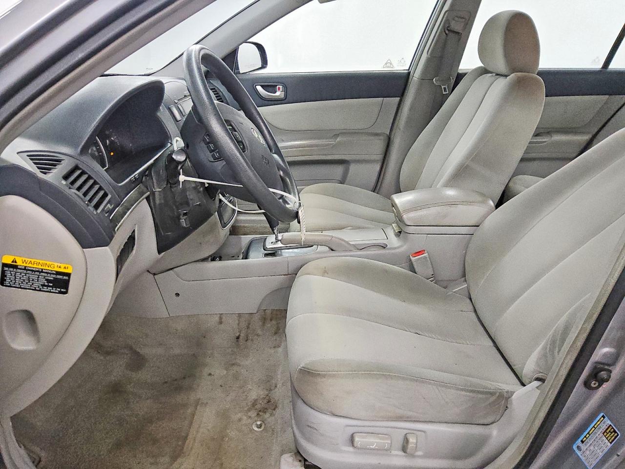 2008 Hyundai Sonata Gls Gray vin: 5NPET46C78H303264