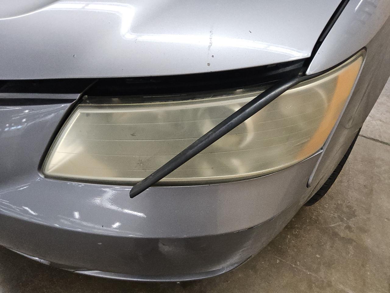 2008 Hyundai Sonata Gls Gray vin: 5NPET46C78H303264 Damage: Left Head Lamp, Faded, Repair Required