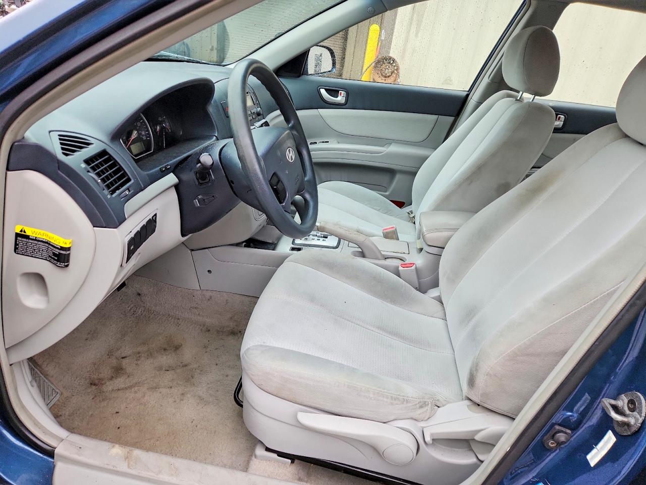 2008 Hyundai Sonata Gls Blue vin: 5NPET46C78H317441