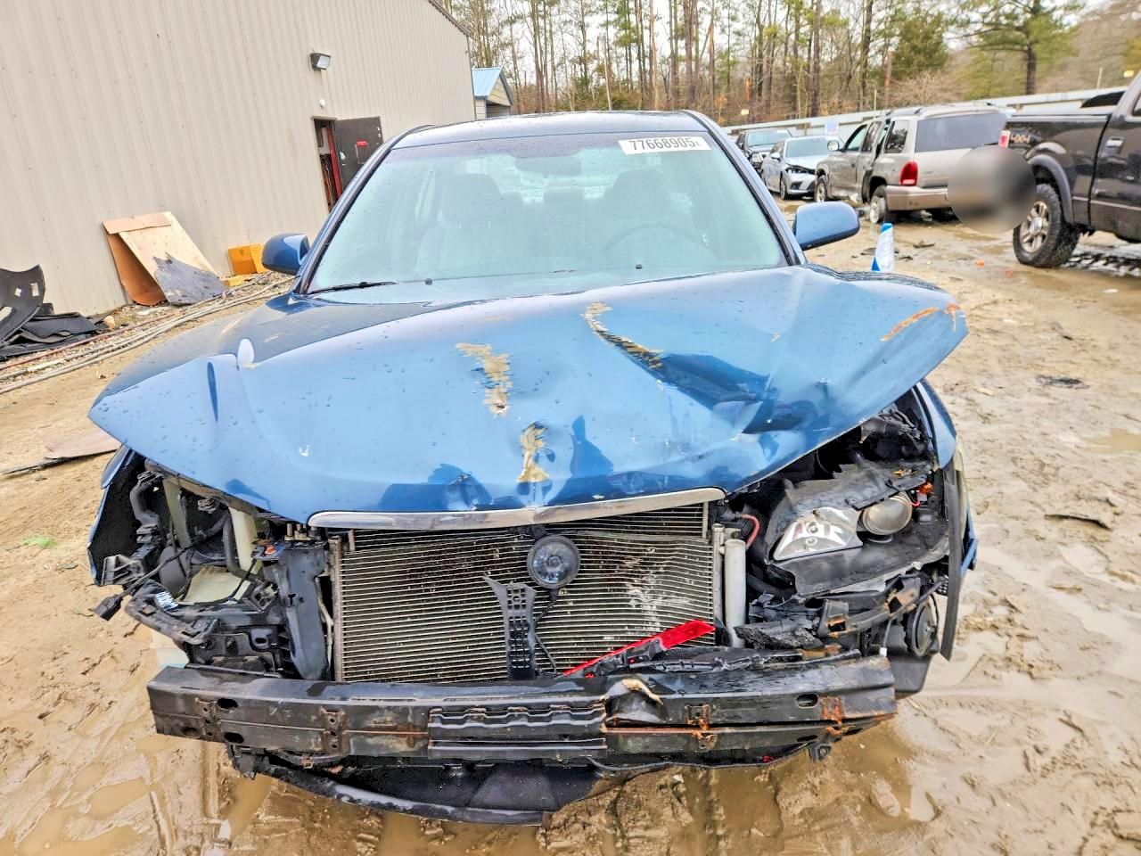 2008 Hyundai Sonata Gls Blue vin: 5NPET46C78H317441