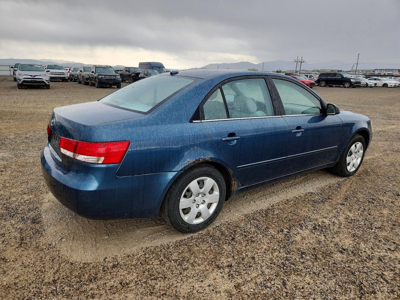 2008 Hyundai Sonata Gls Blue vin: 5NPET46C78H336393