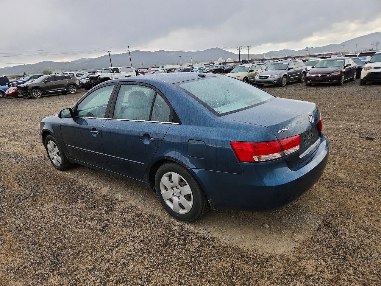 2008 Hyundai Sonata Gls Blue vin: 5NPET46C78H336393