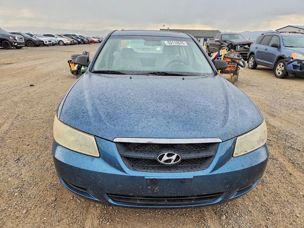 2008 Hyundai Sonata Gls Blue vin: 5NPET46C78H336393
