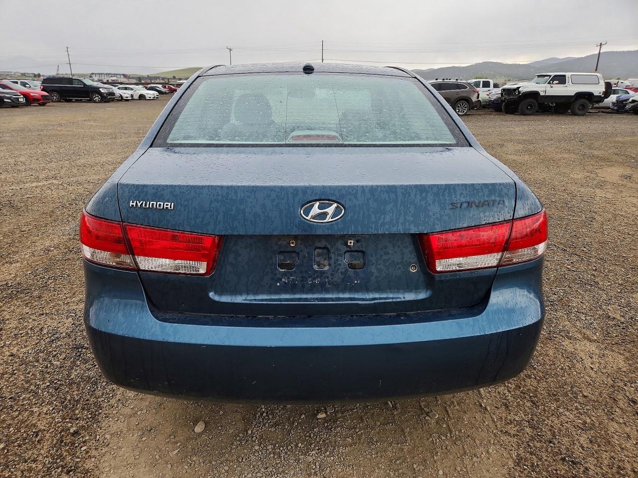 2008 Hyundai Sonata Gls Blue vin: 5NPET46C78H336393