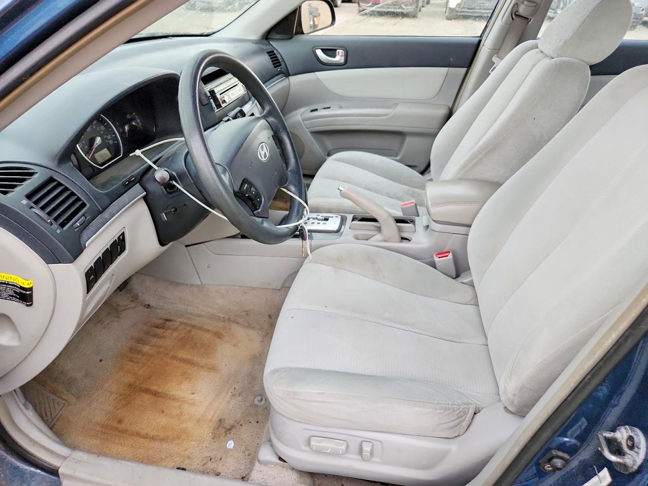 2008 Hyundai Sonata Gls Blue vin: 5NPET46C78H336393