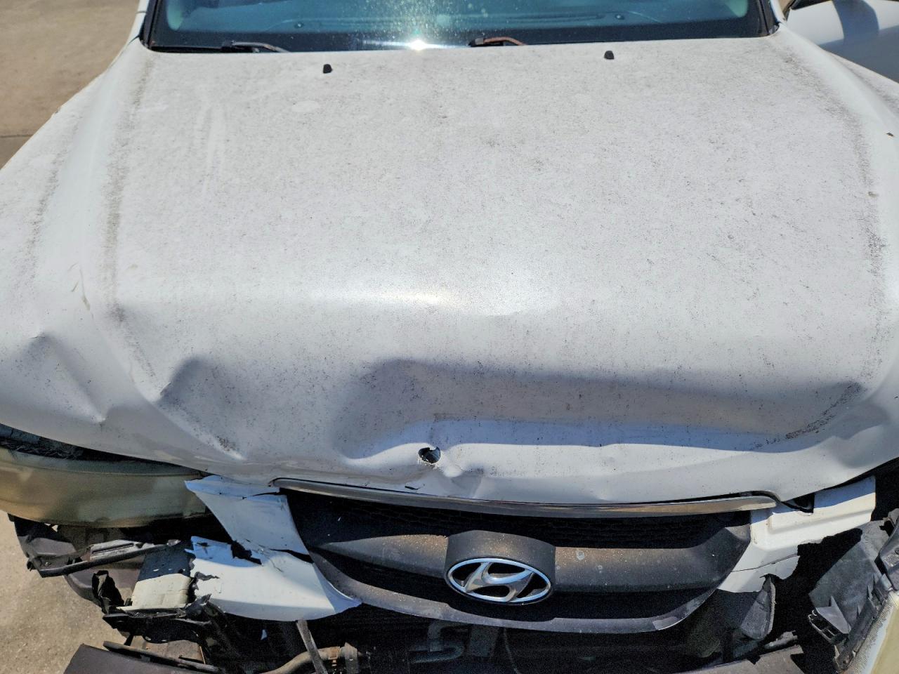 2008 Hyundai Sonata Gls White vin: 5NPET46C78H368874