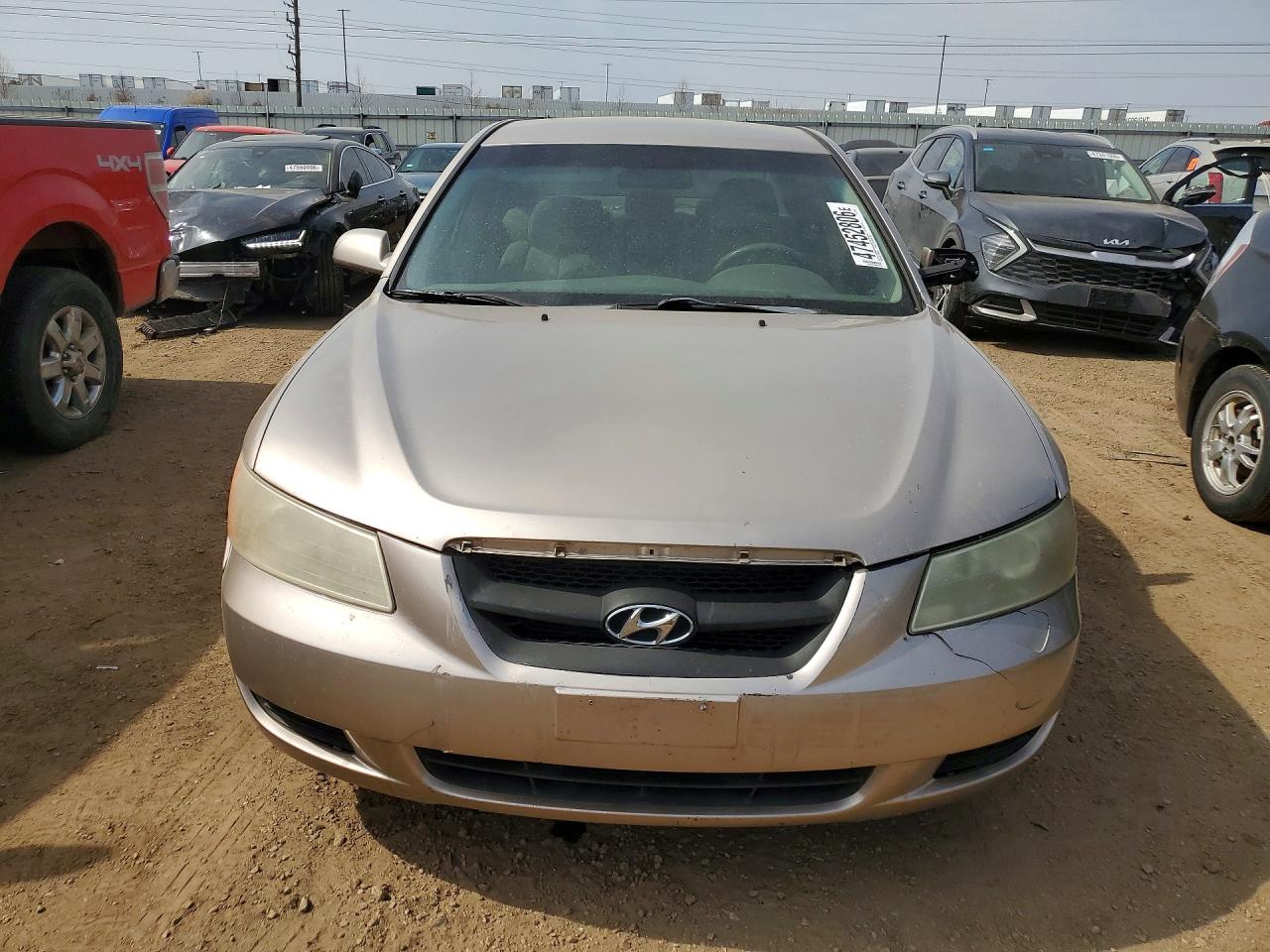 2008 Hyundai Sonata Gls Silver vin: 5NPET46C78H381236