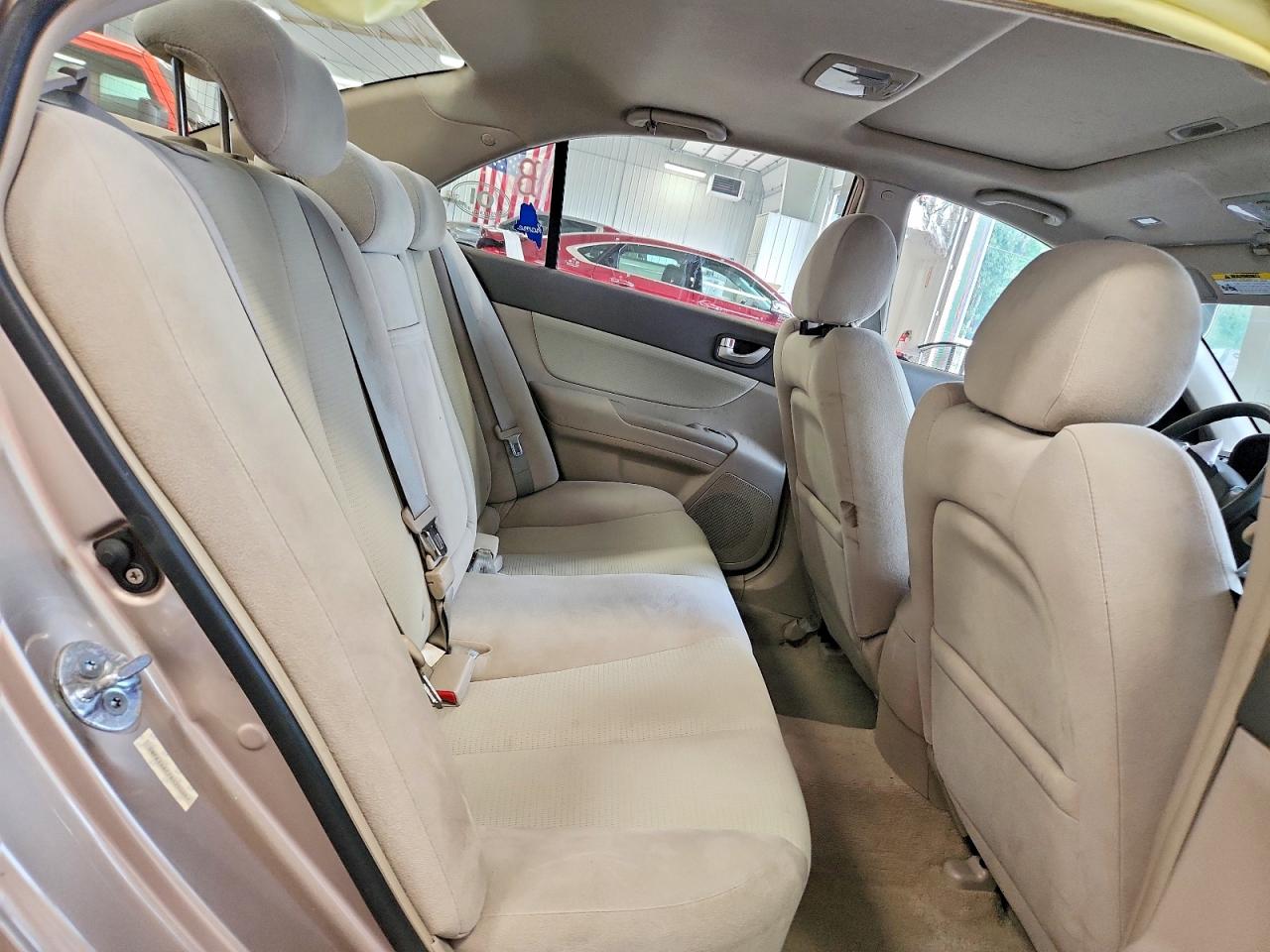 2008 Hyundai Sonata Gls Cream vin: 5NPET46C78H390647